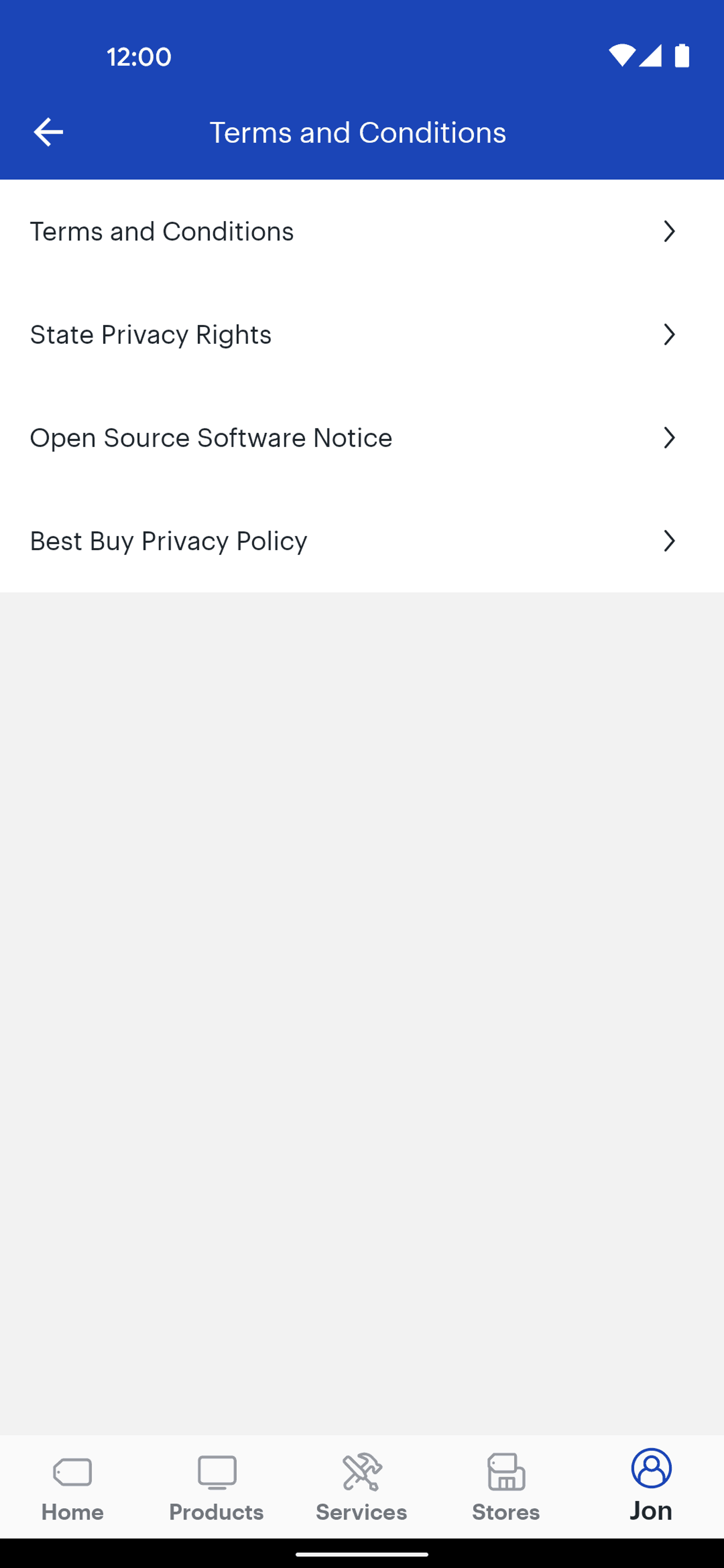 Best Buy Android Shopping interface screenshot 20