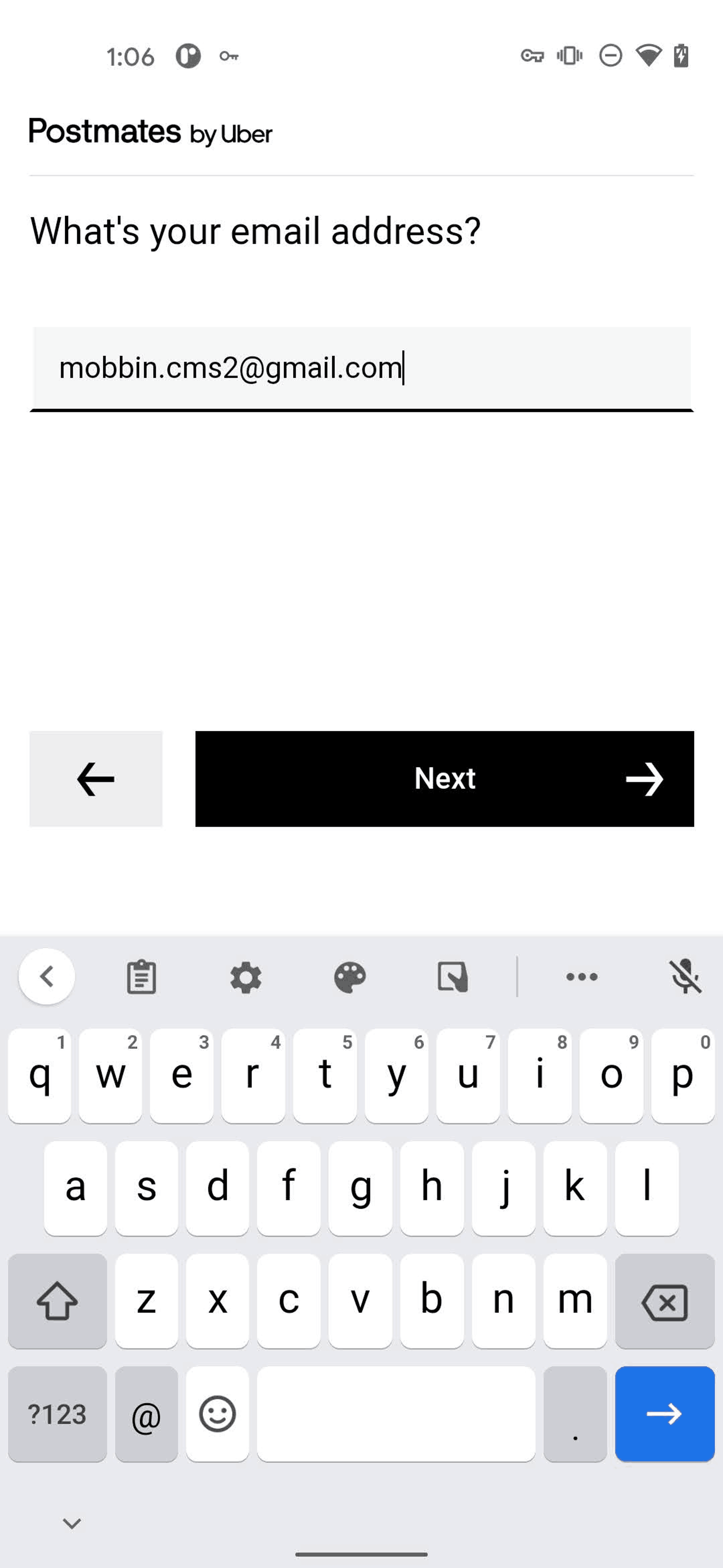 Postmates Android Food & Drink interface screenshot 10