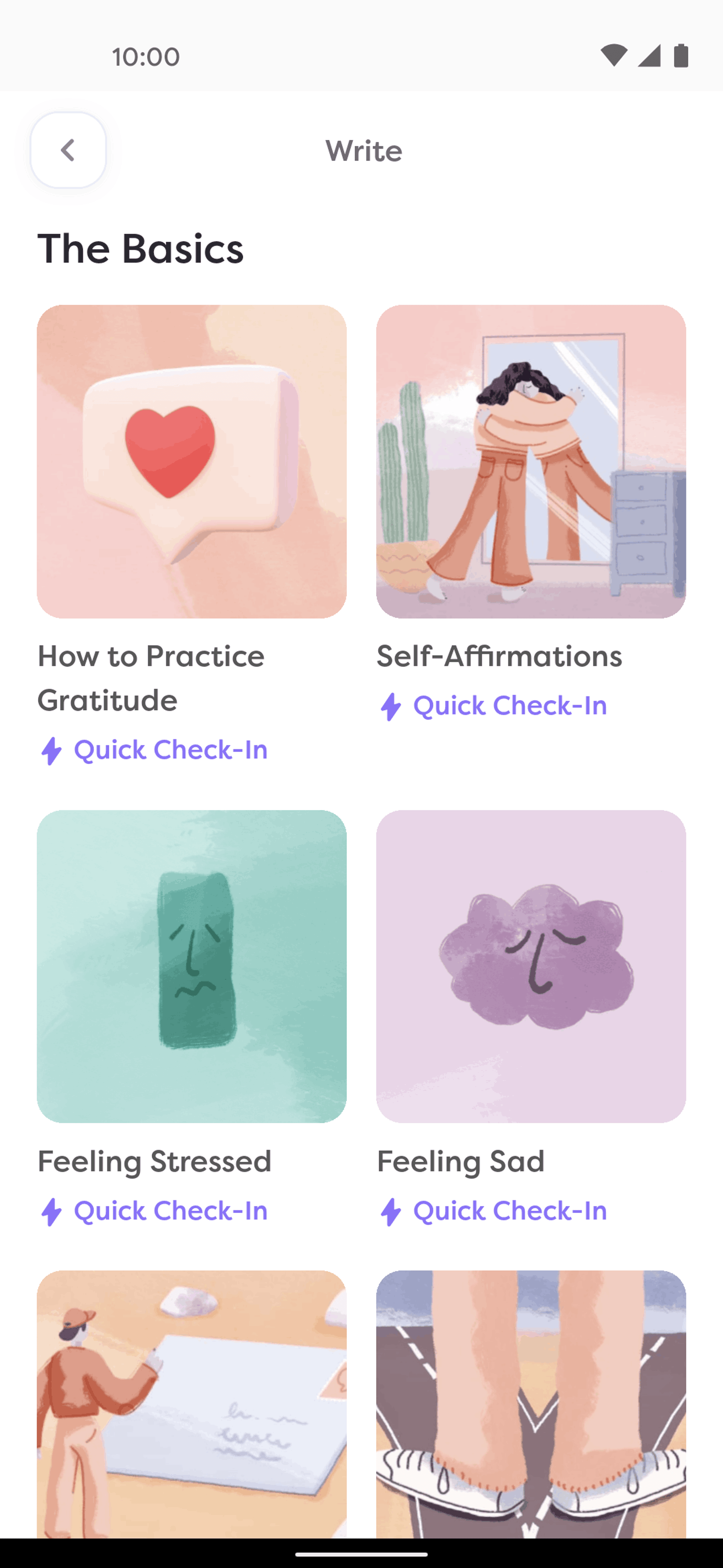 Alan Mind Android Health & Fitness interface screenshot 8