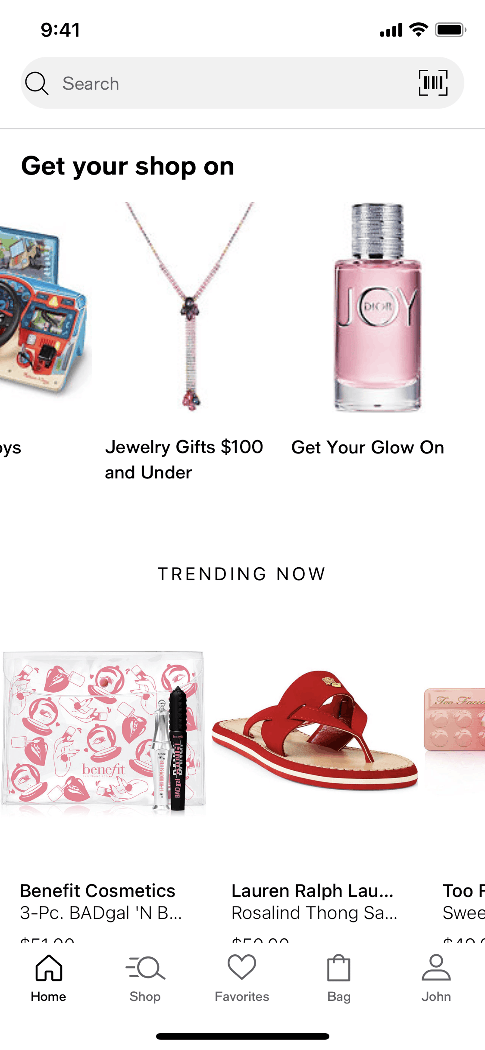 Macy's iOS Shopping interface screenshot 20