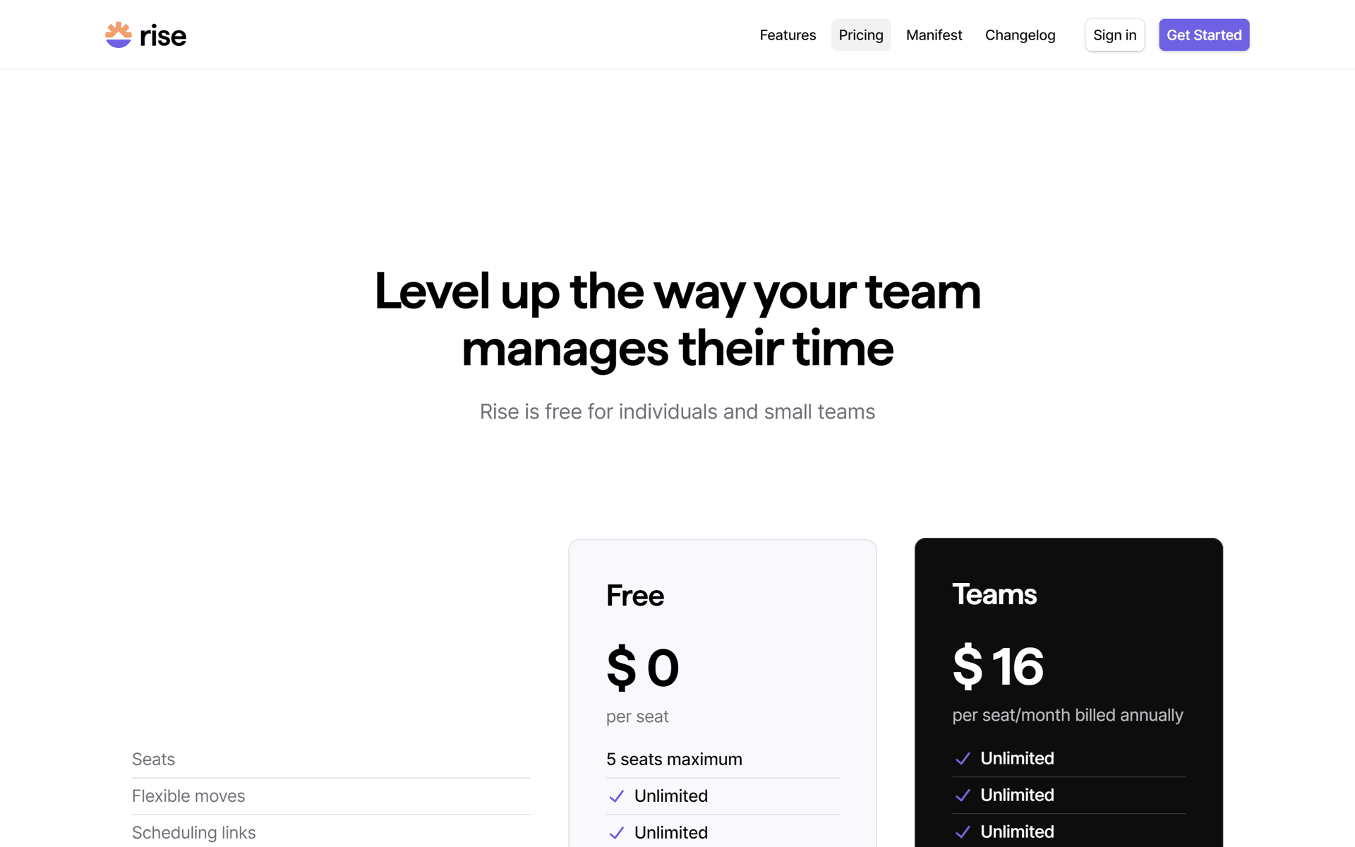 Rise Web Collaboration interface screenshot 20