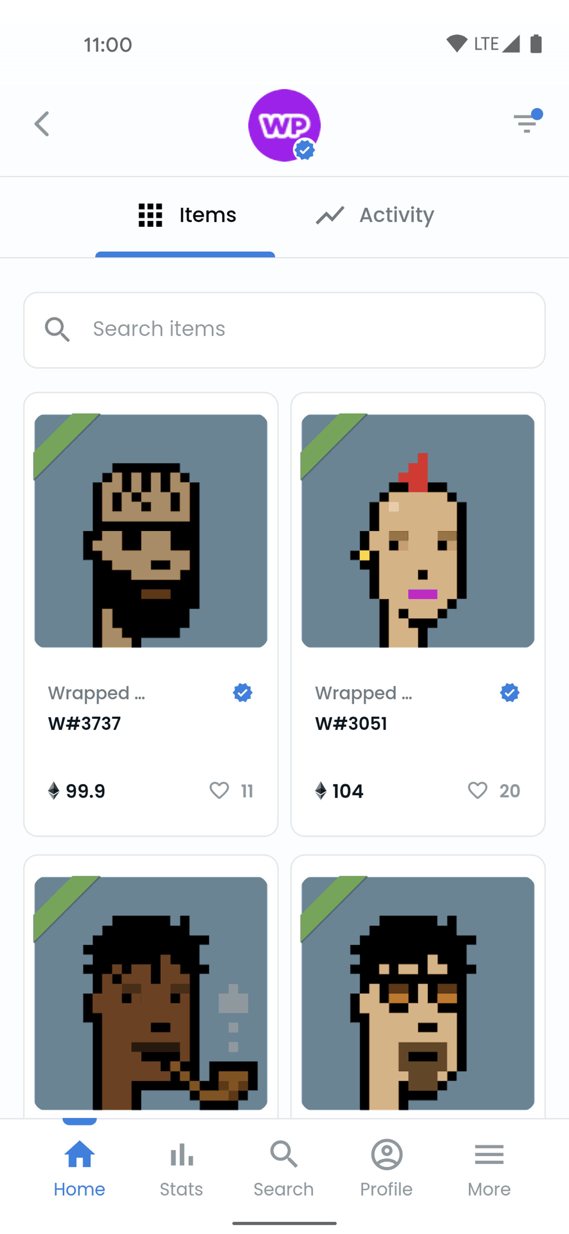 OpenSea Android Graphics & Design interface screenshot 21