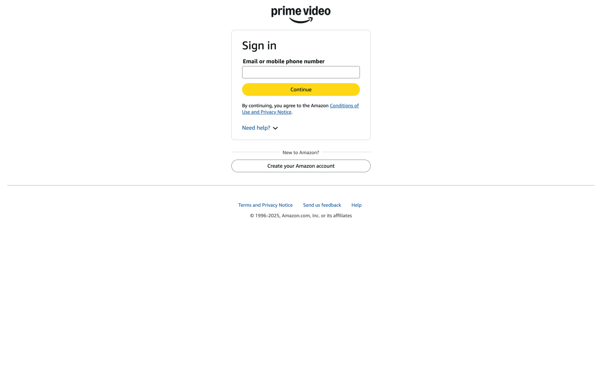 Prime Video Web Entertainment interface screenshot 8