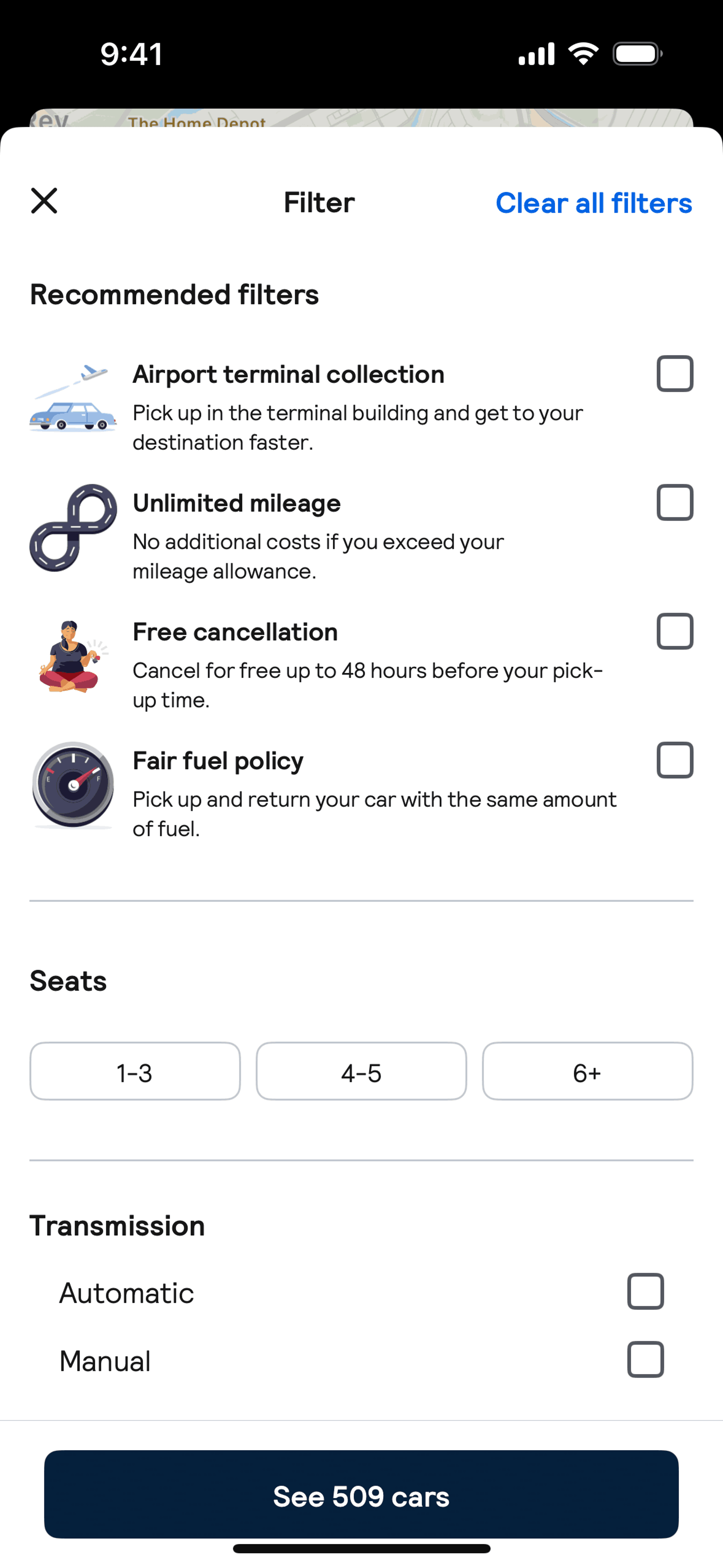 Skyscanner iOS Travel & Transportation interface screenshot 5