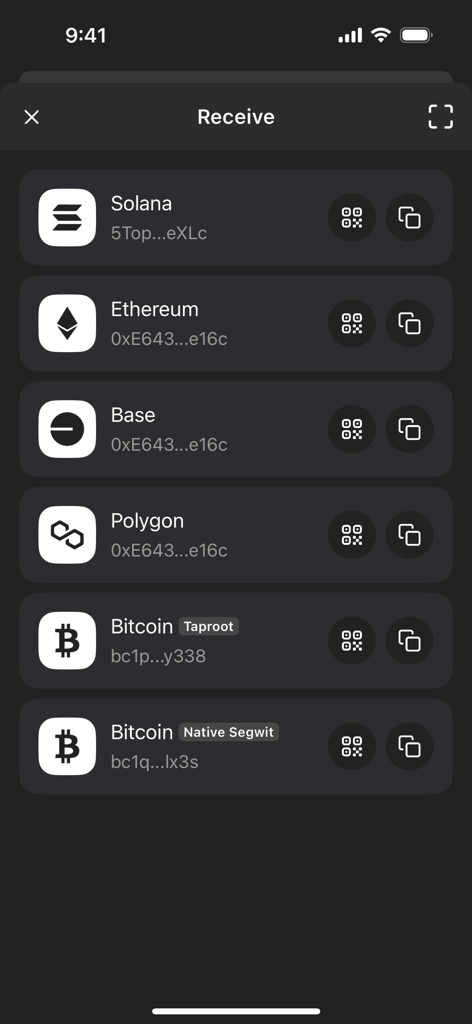 Phantom iOS Crypto & Web3 interface screenshot 22