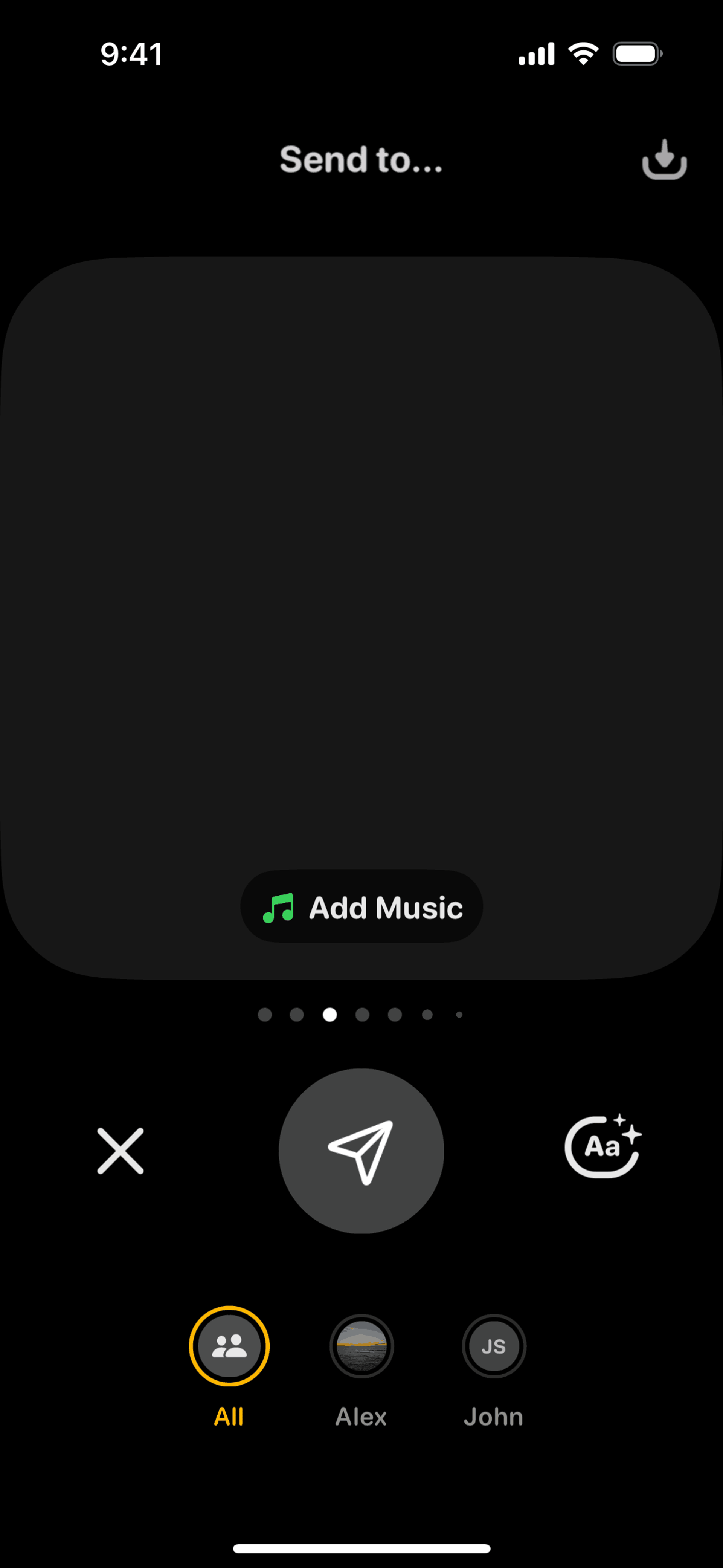 Locket iOS Photo & Video interface screenshot 24