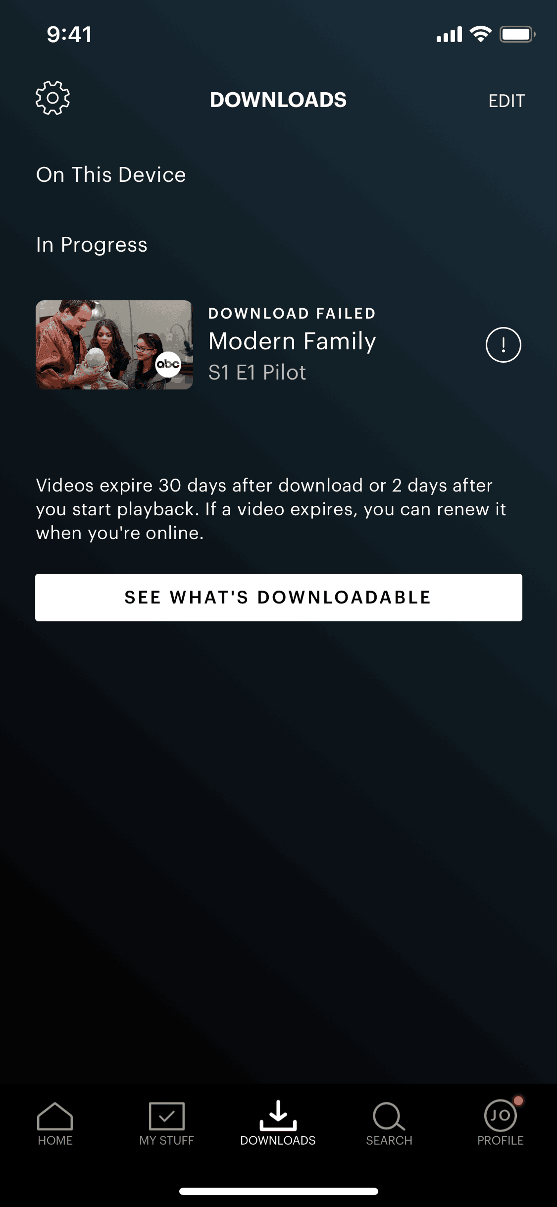 Hulu iOS Entertainment interface screenshot 2