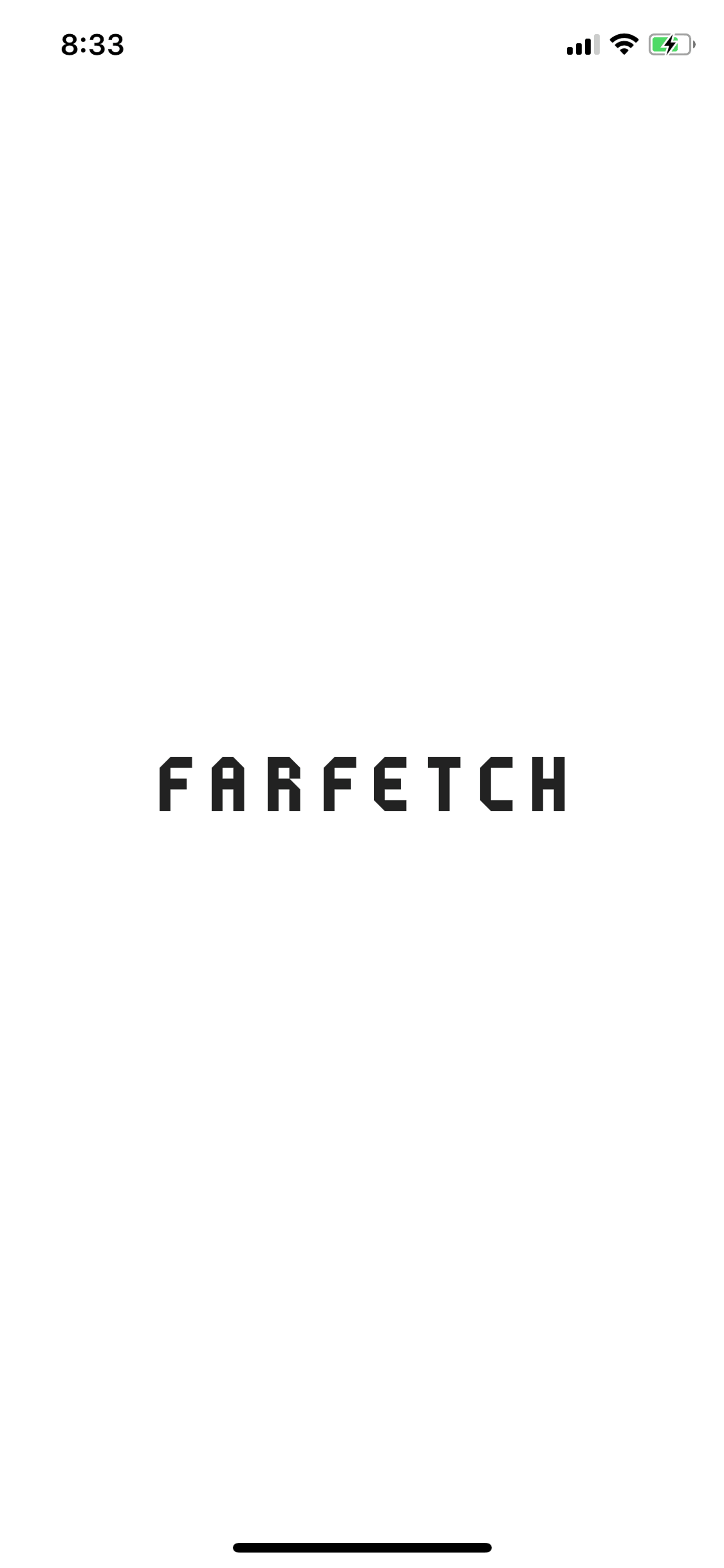 FARFETCH iOS Shopping interface screenshot 1