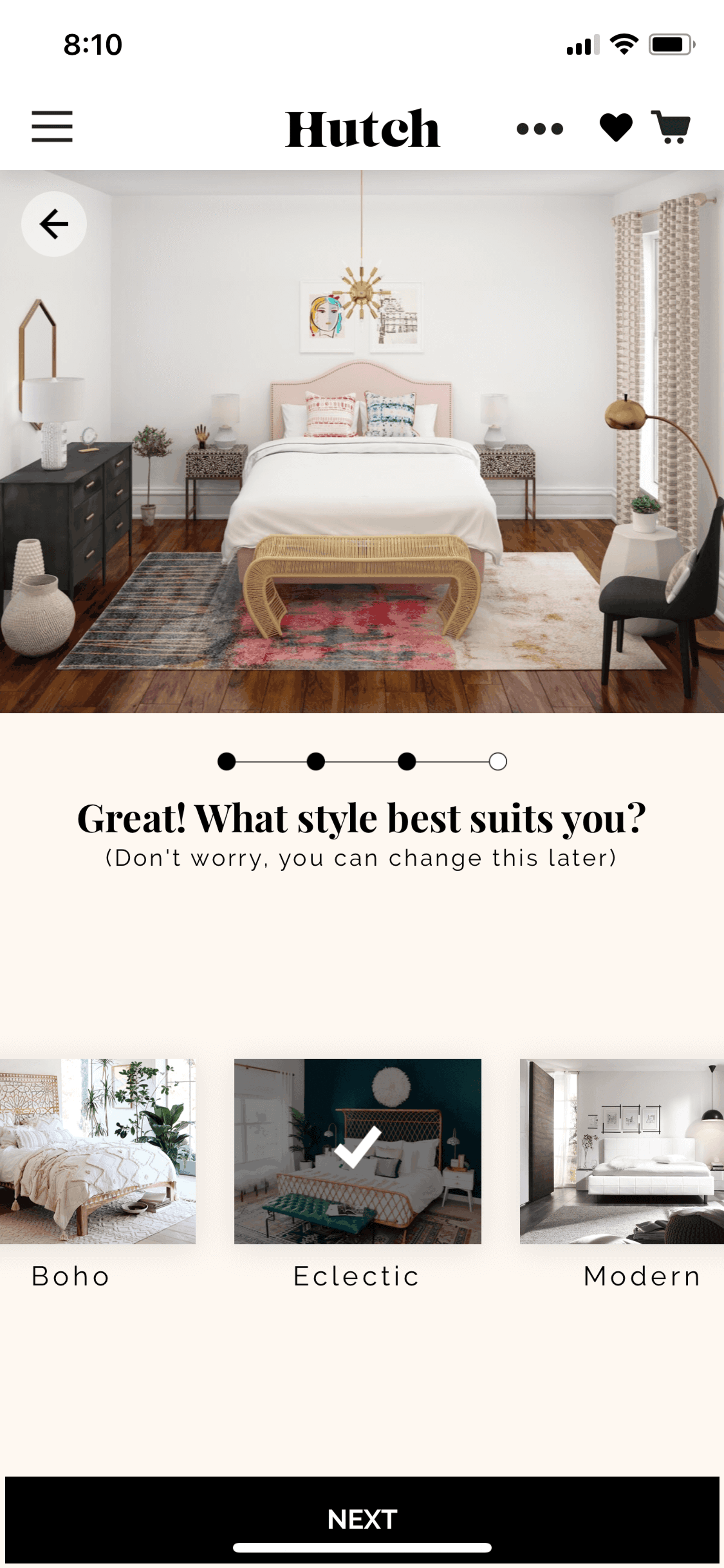 Hutch iOS Lifestyle interface screenshot 8