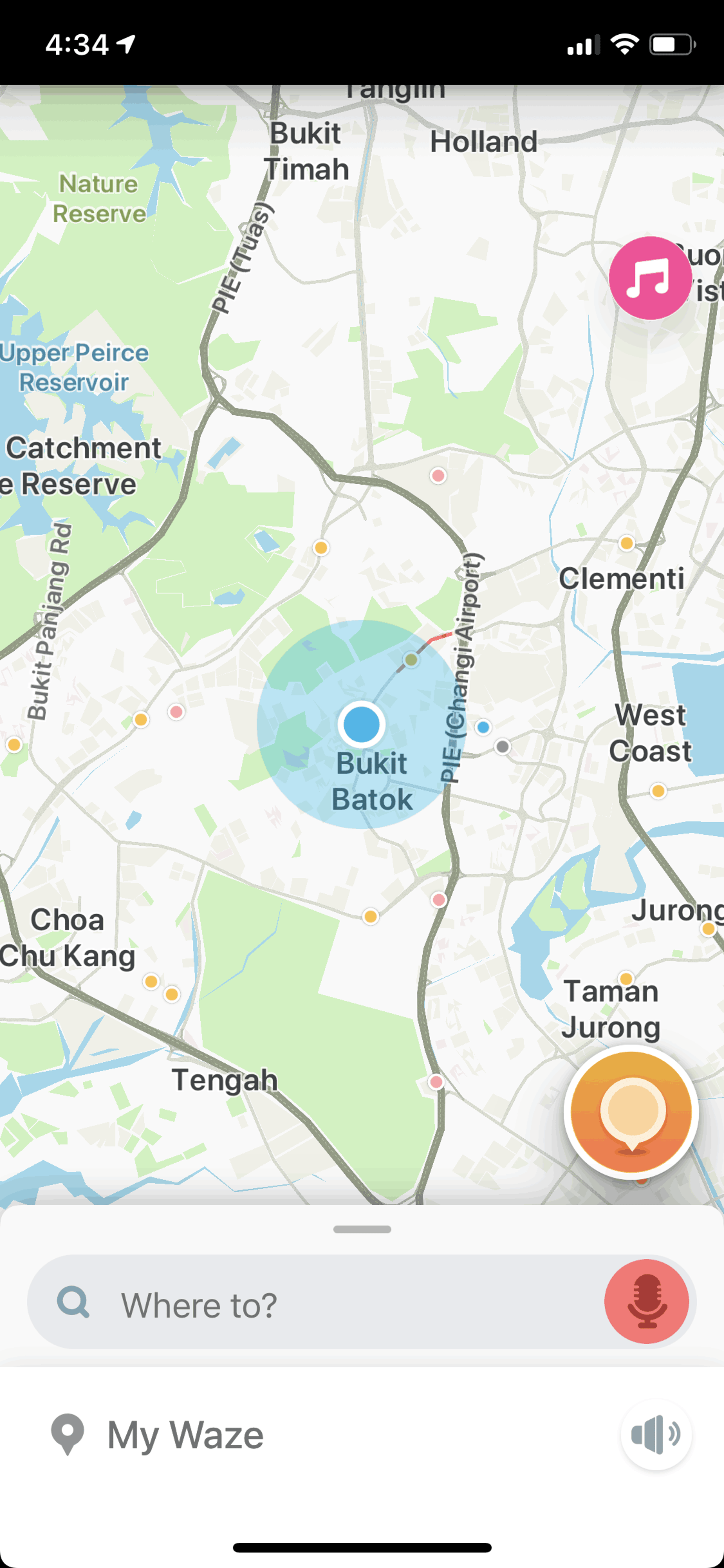 Waze iOS Maps & Navigation interface screenshot 10