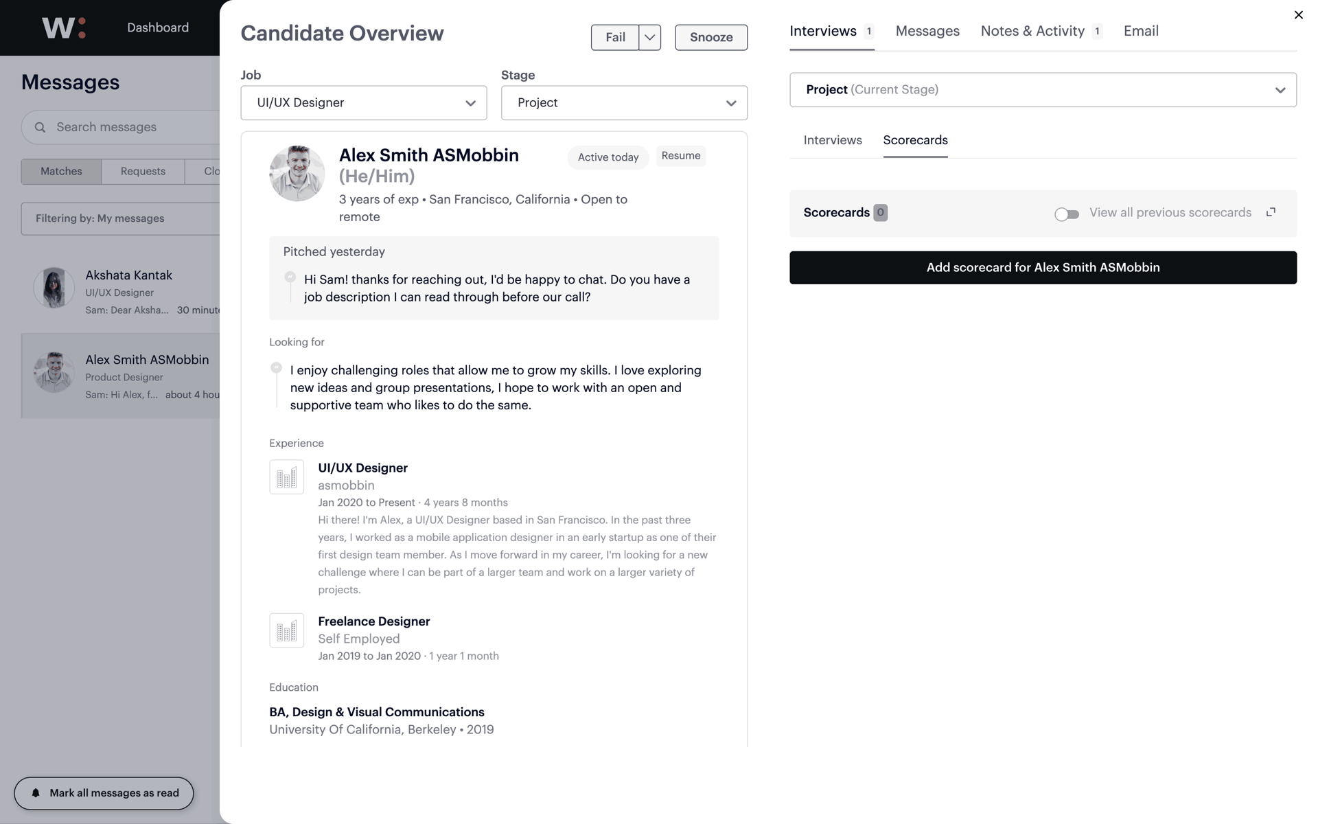 Wellfound Web Jobs & Recruitment interface screenshot 19