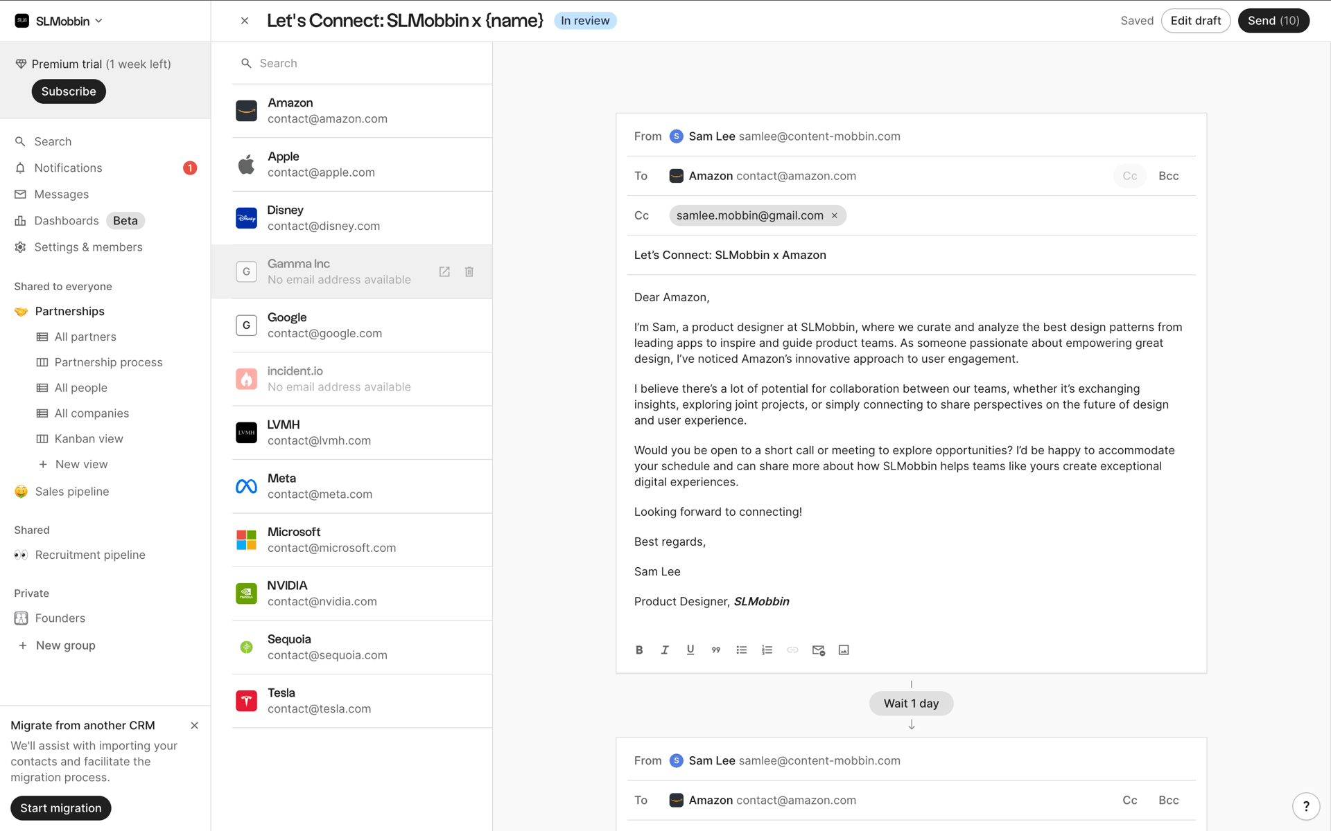 folk Web Business interface screenshot 5