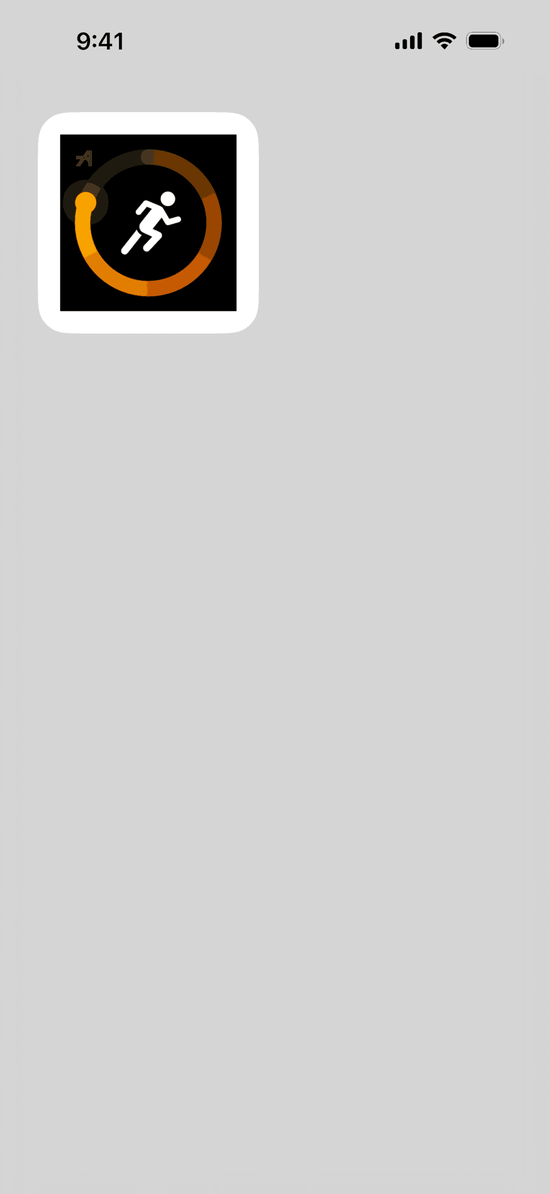 Any Distance iOS Health & Fitness interface screenshot 4