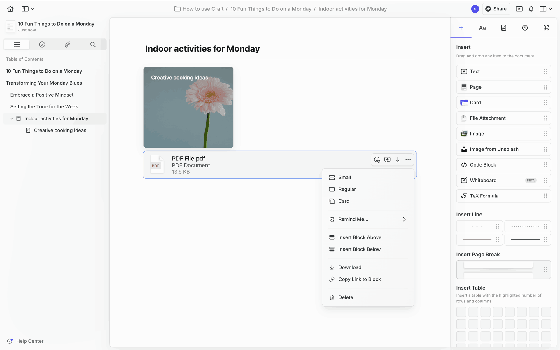 Craft Web AI interface screenshot 24