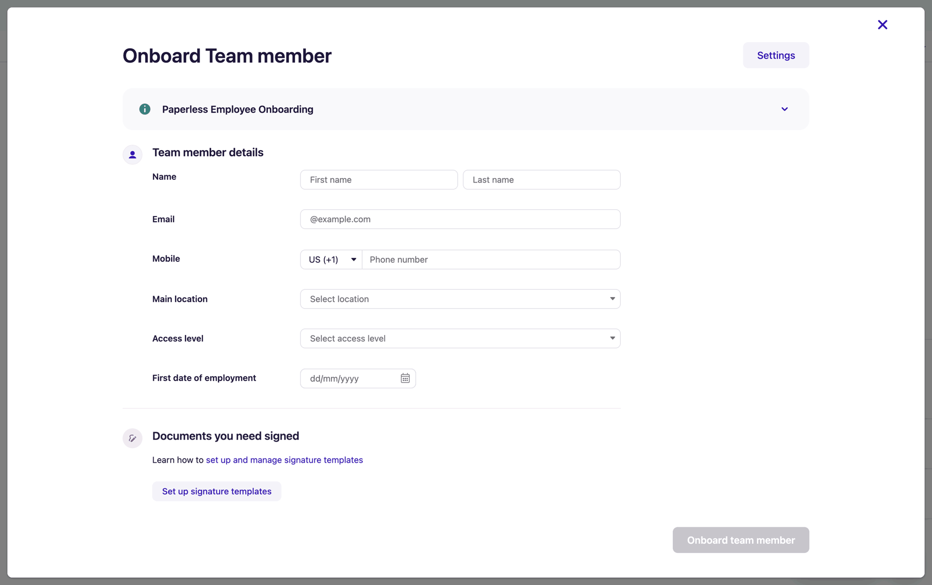 Deputy Web workforce management interface screenshot 16