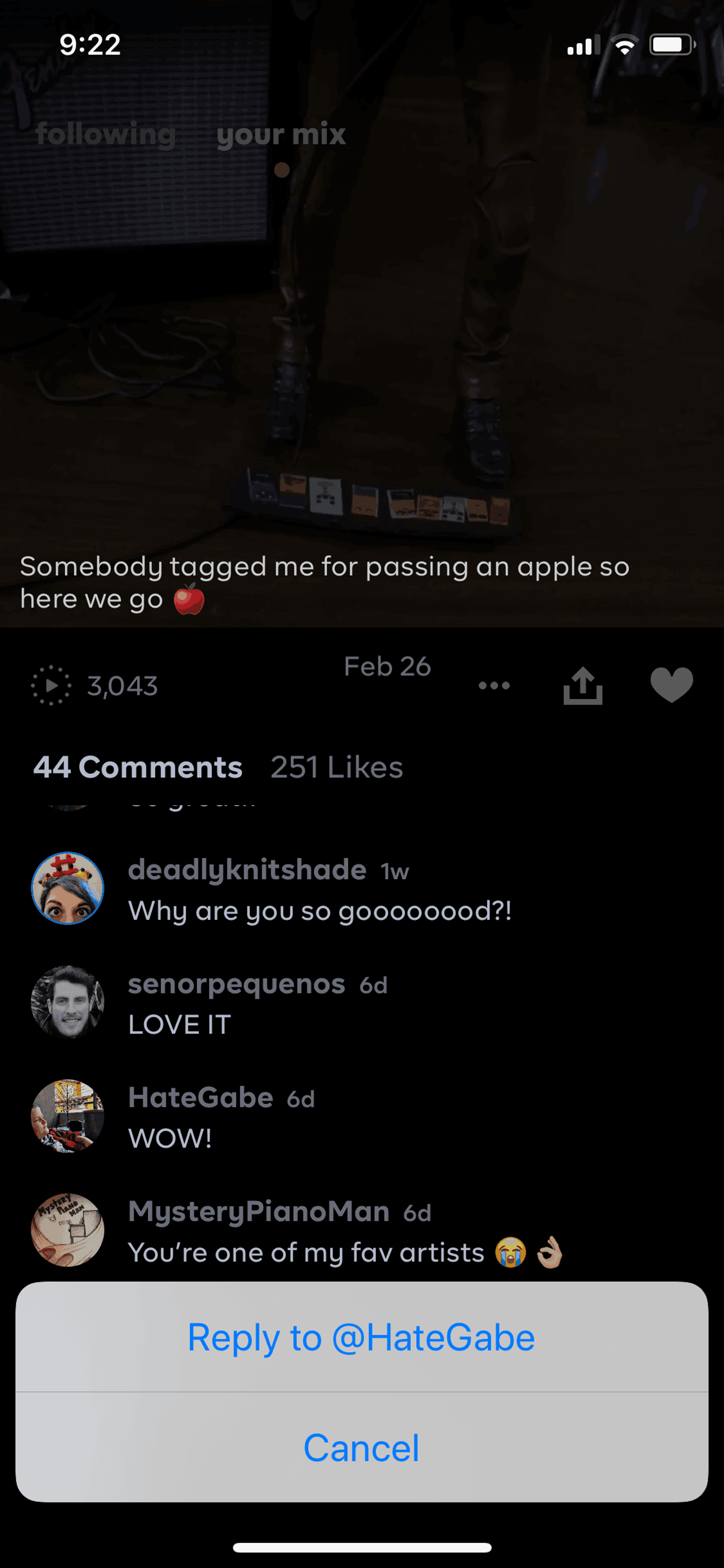 Byte iOS Social Networking interface screenshot 16