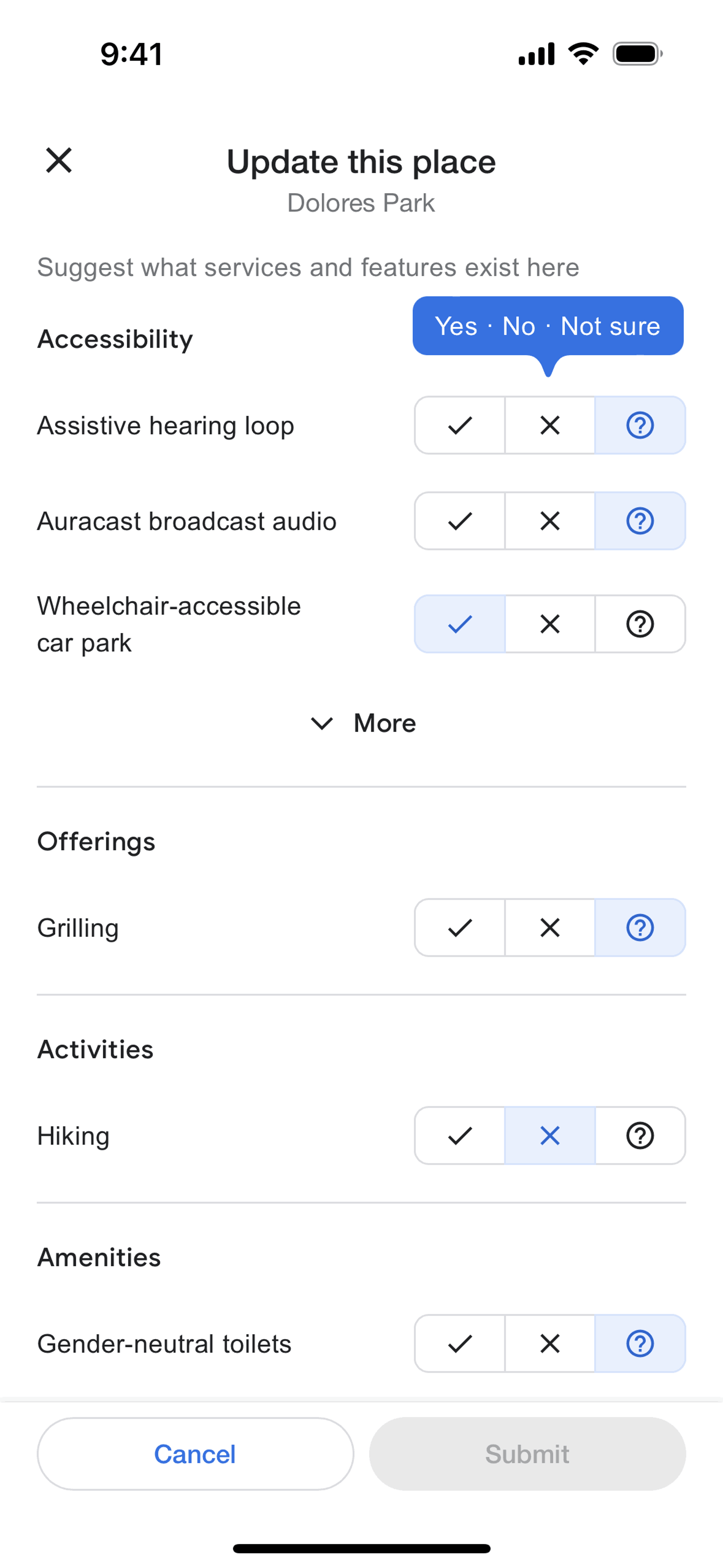 Google Maps iOS Maps & Navigation interface screenshot 18