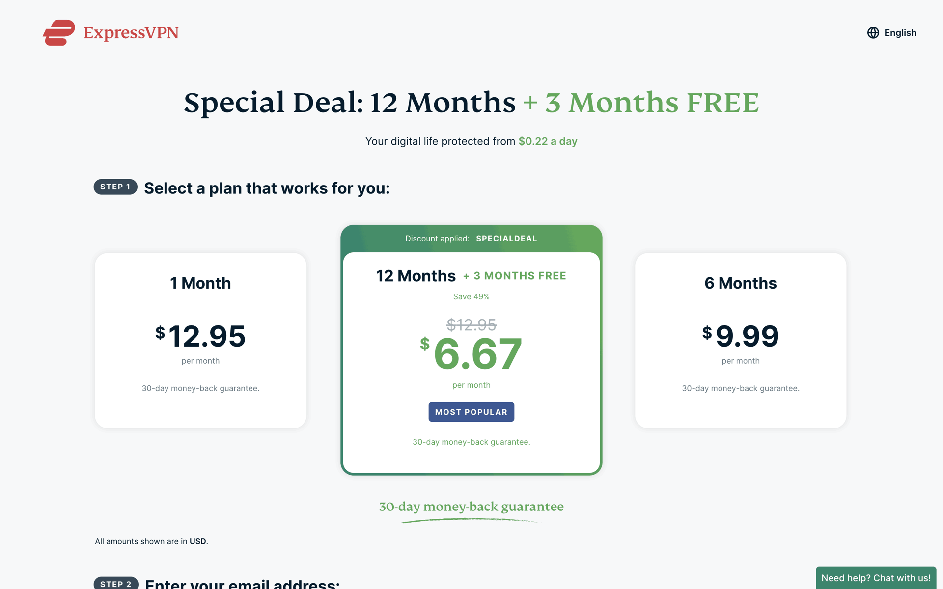ExpressVPN Web Productivity interface screenshot 3
