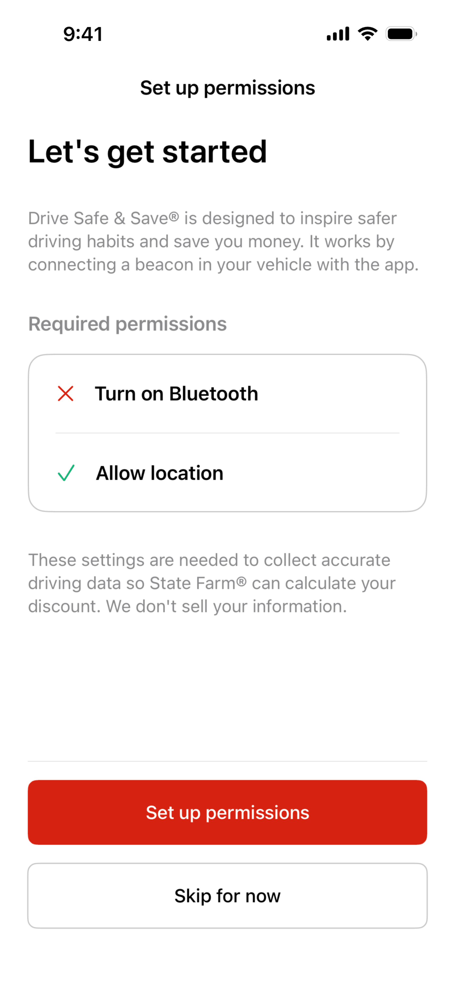 State Farm iOS Finance interface screenshot 5