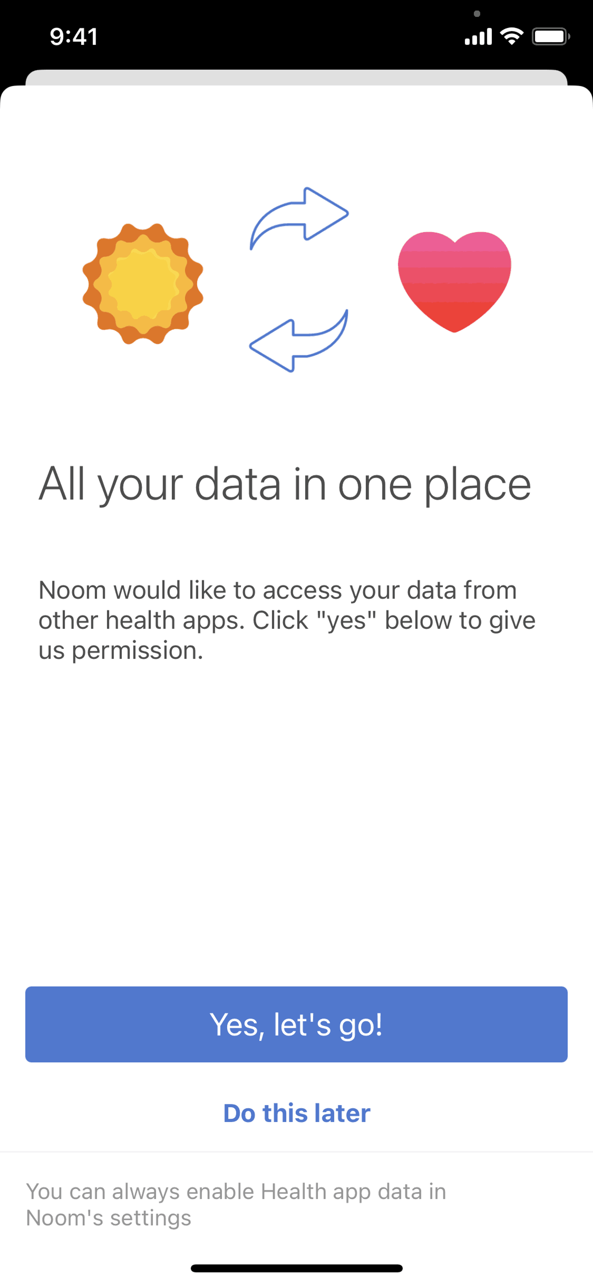 Noom iOS Health & Fitness interface screenshot 21
