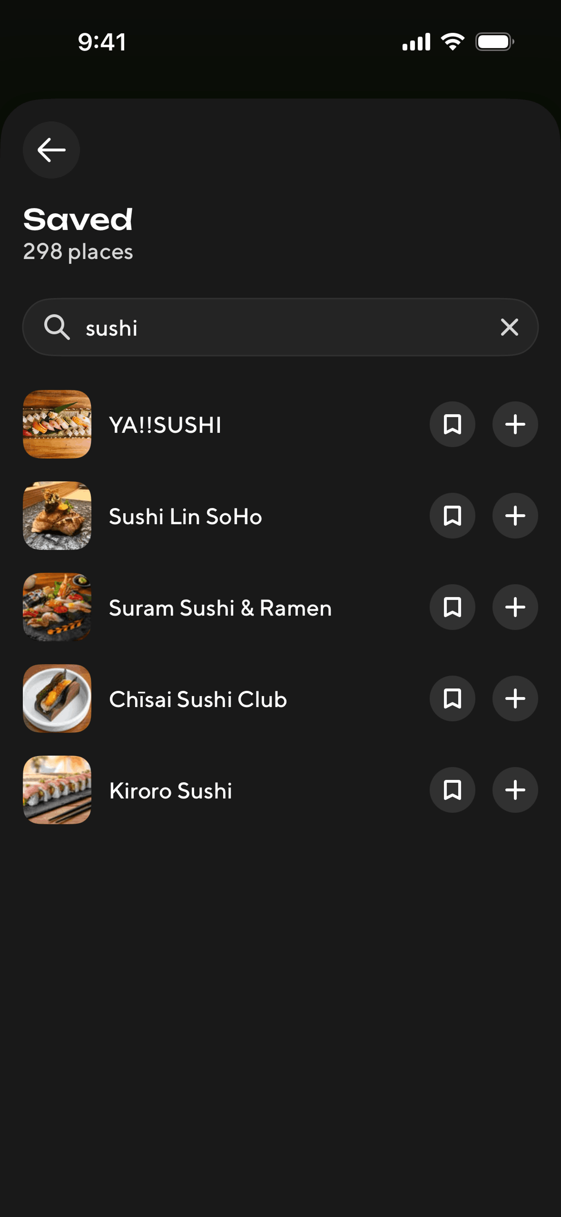 Zesty iOS Food & Drink interface screenshot 20
