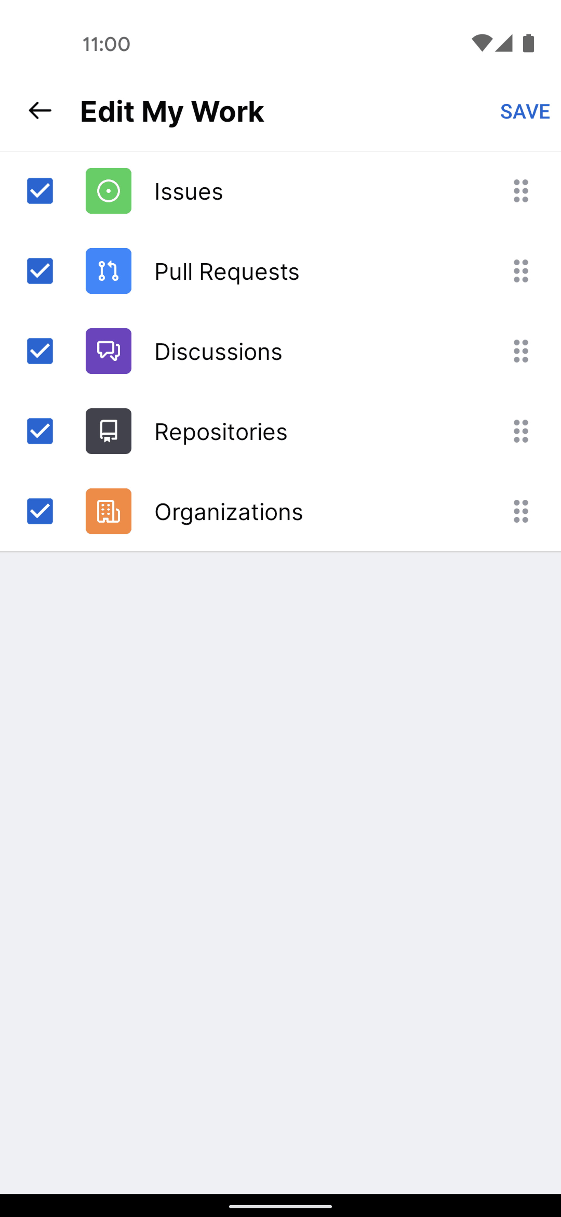 GitHub Android Developer Tools interface screenshot 9