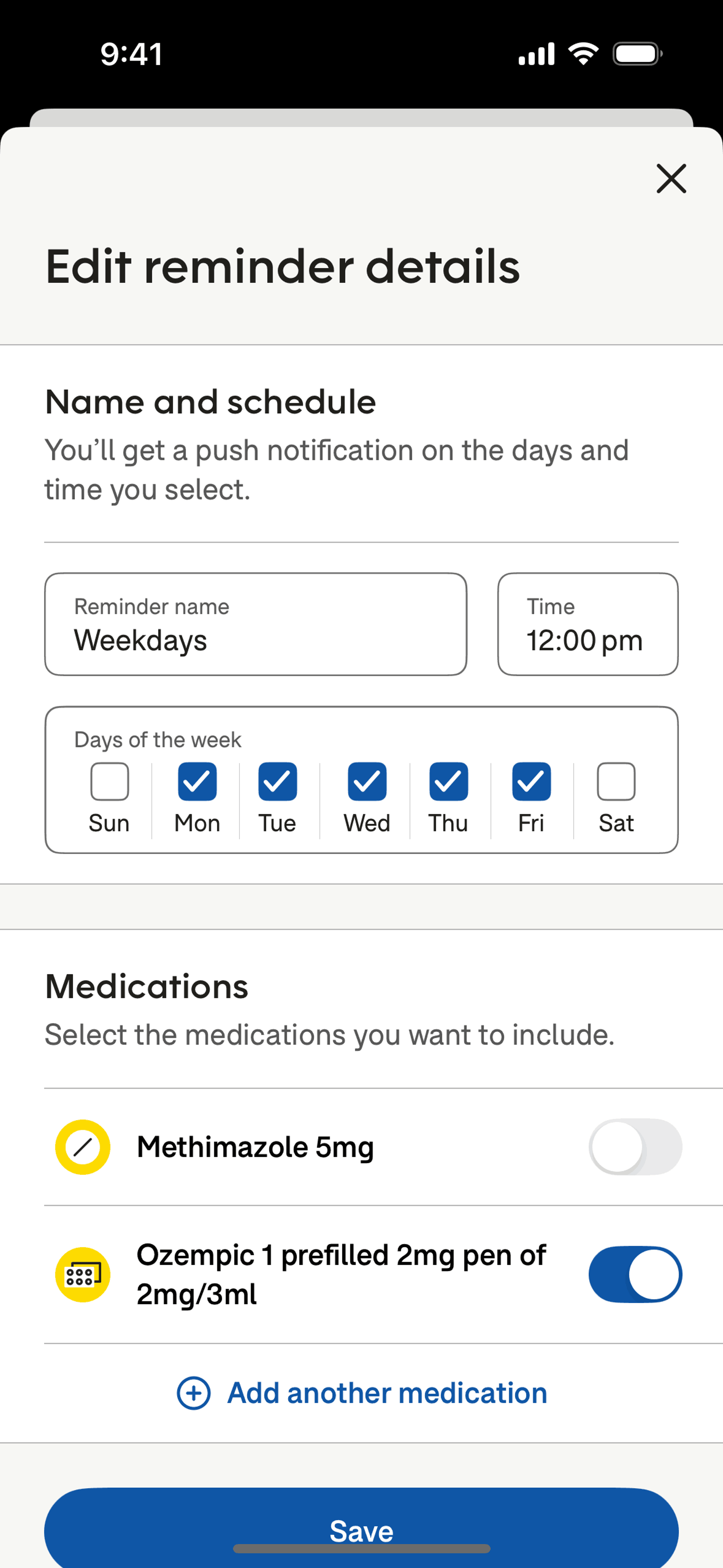 GoodRx iOS Medical interface screenshot 6