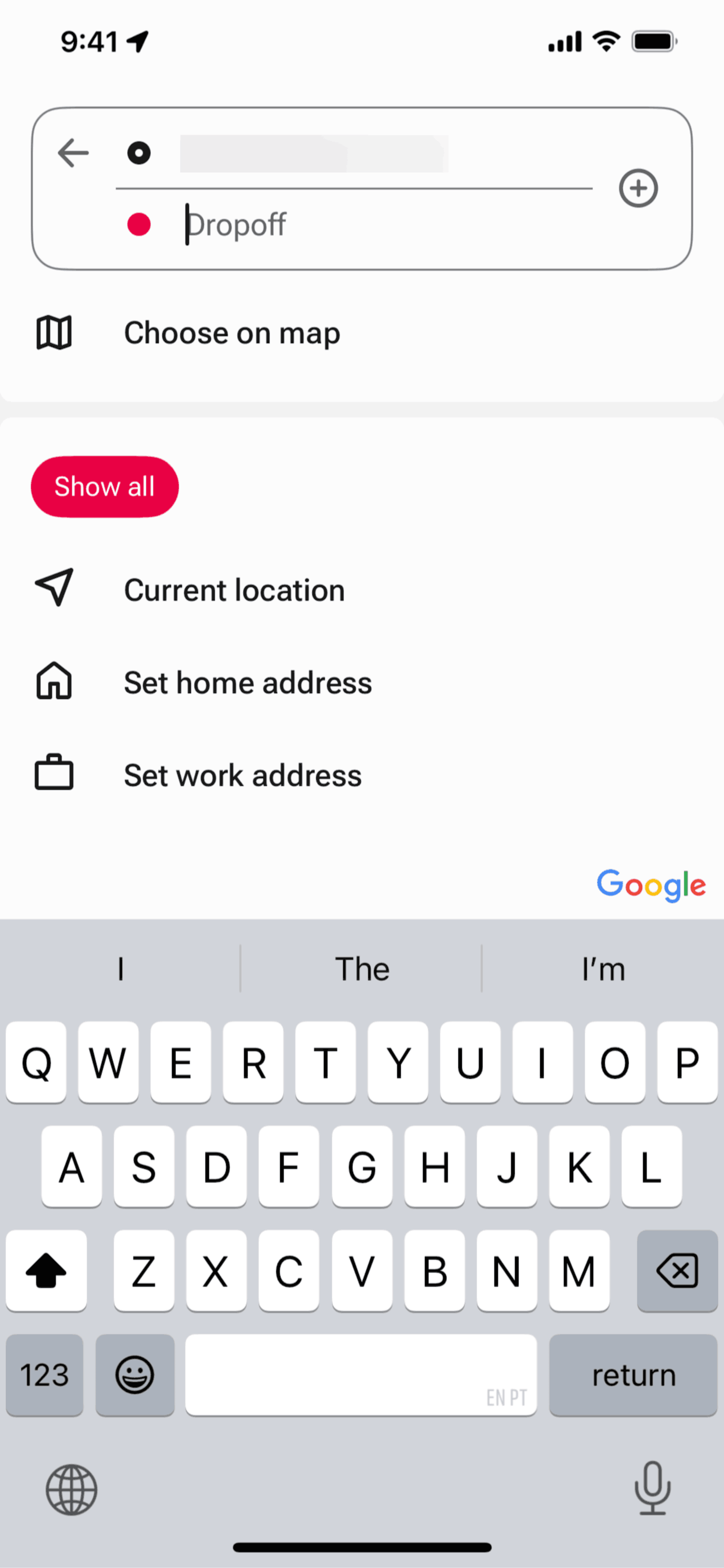 FREENOW iOS Travel & Transportation interface screenshot 20