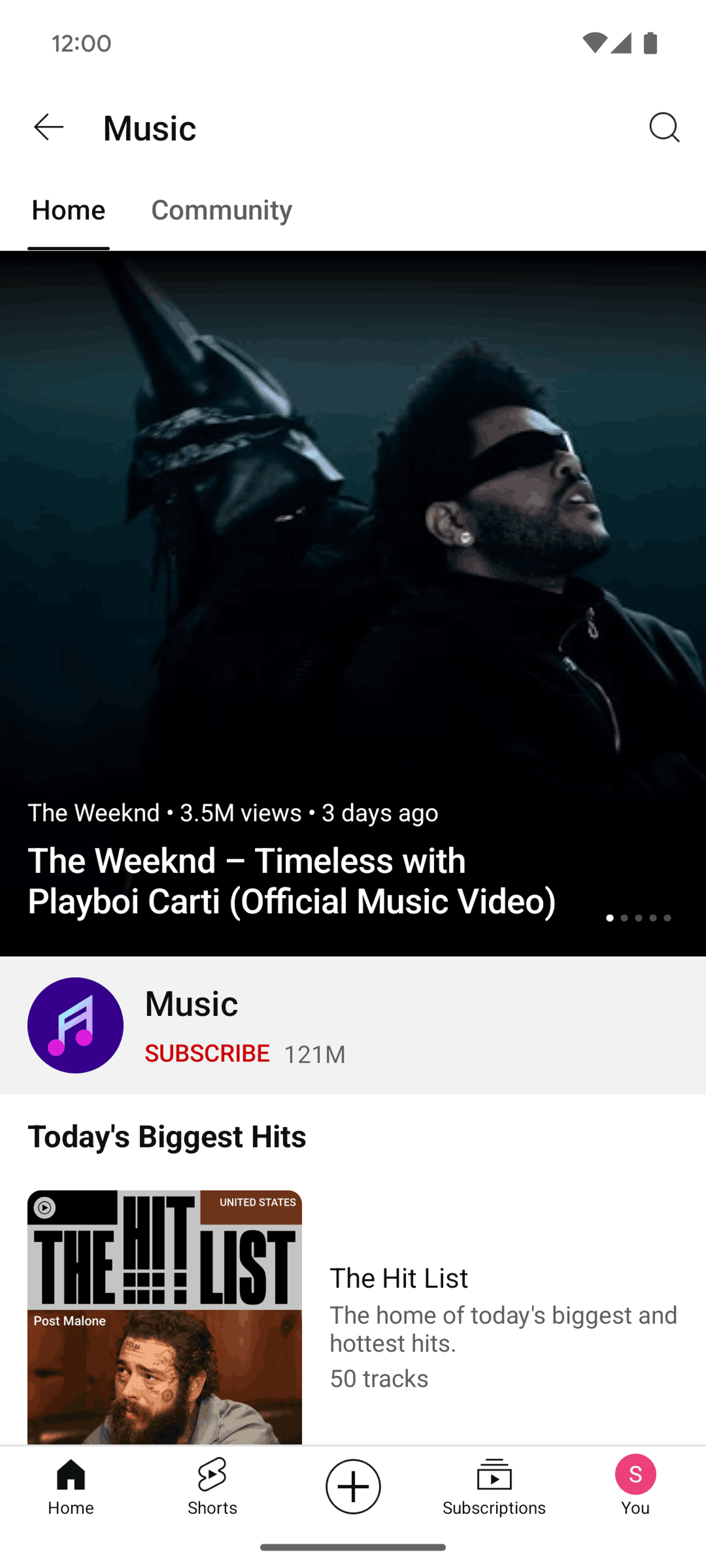 YouTube Android Photo & Video interface screenshot 18