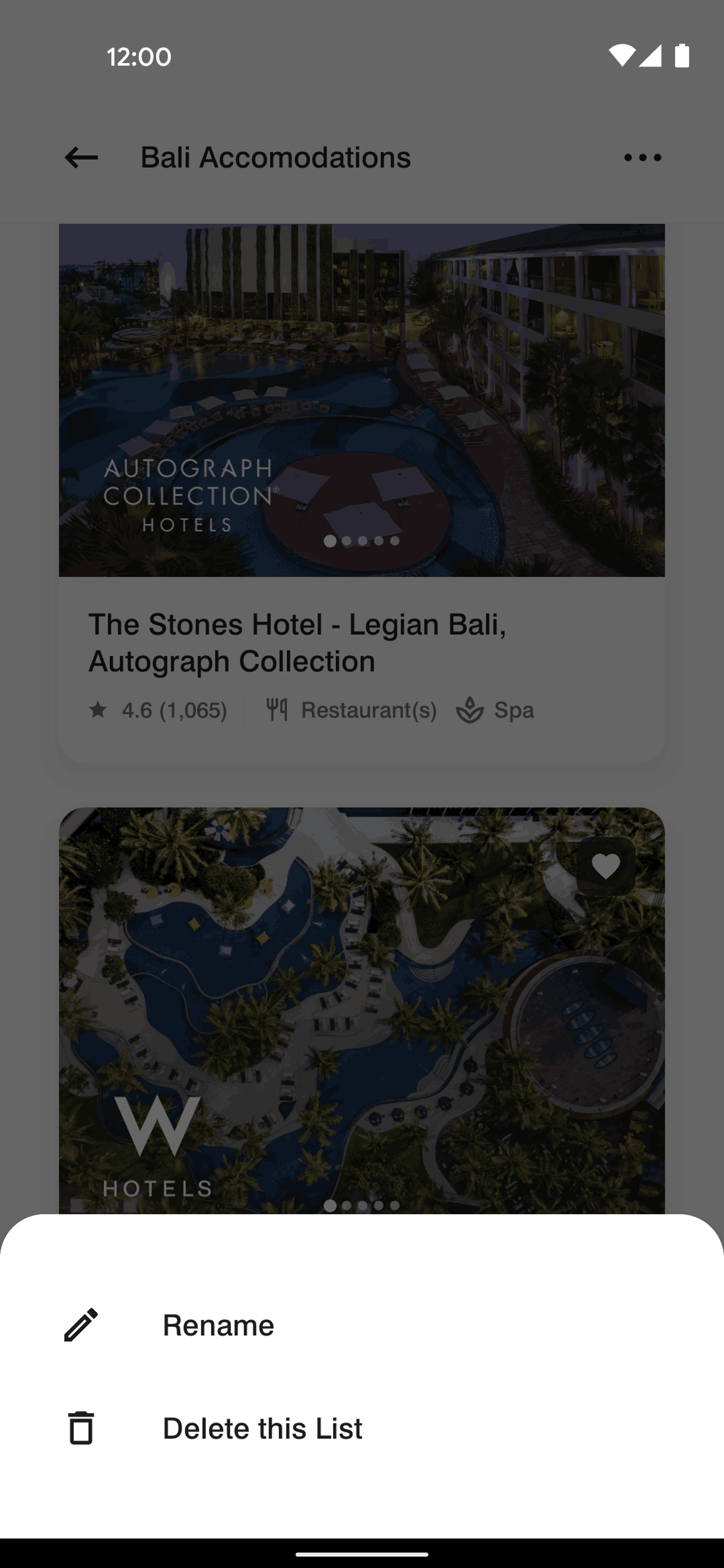 Marriott Bonvoy Android Travel & Transportation interface screenshot 15