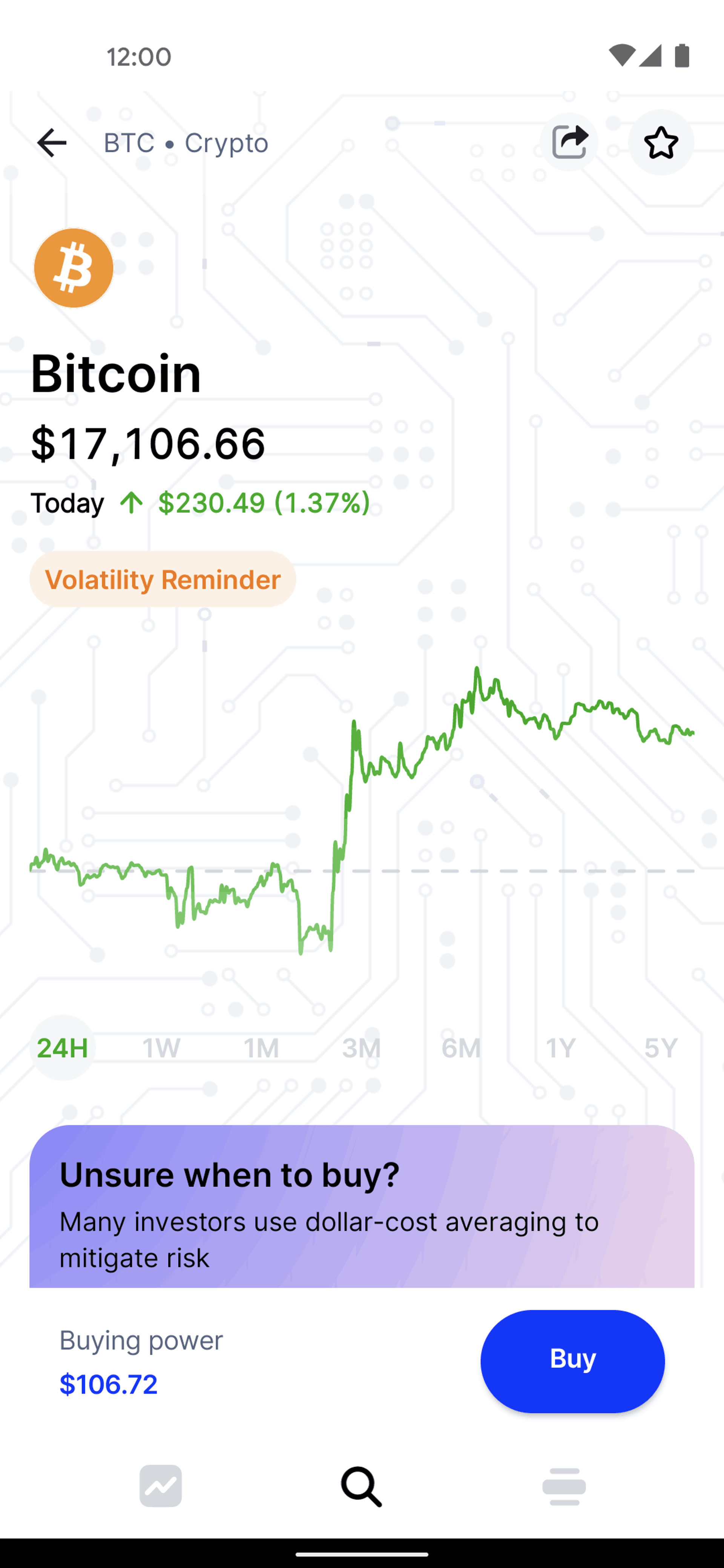 Public Android Finance interface screenshot 13