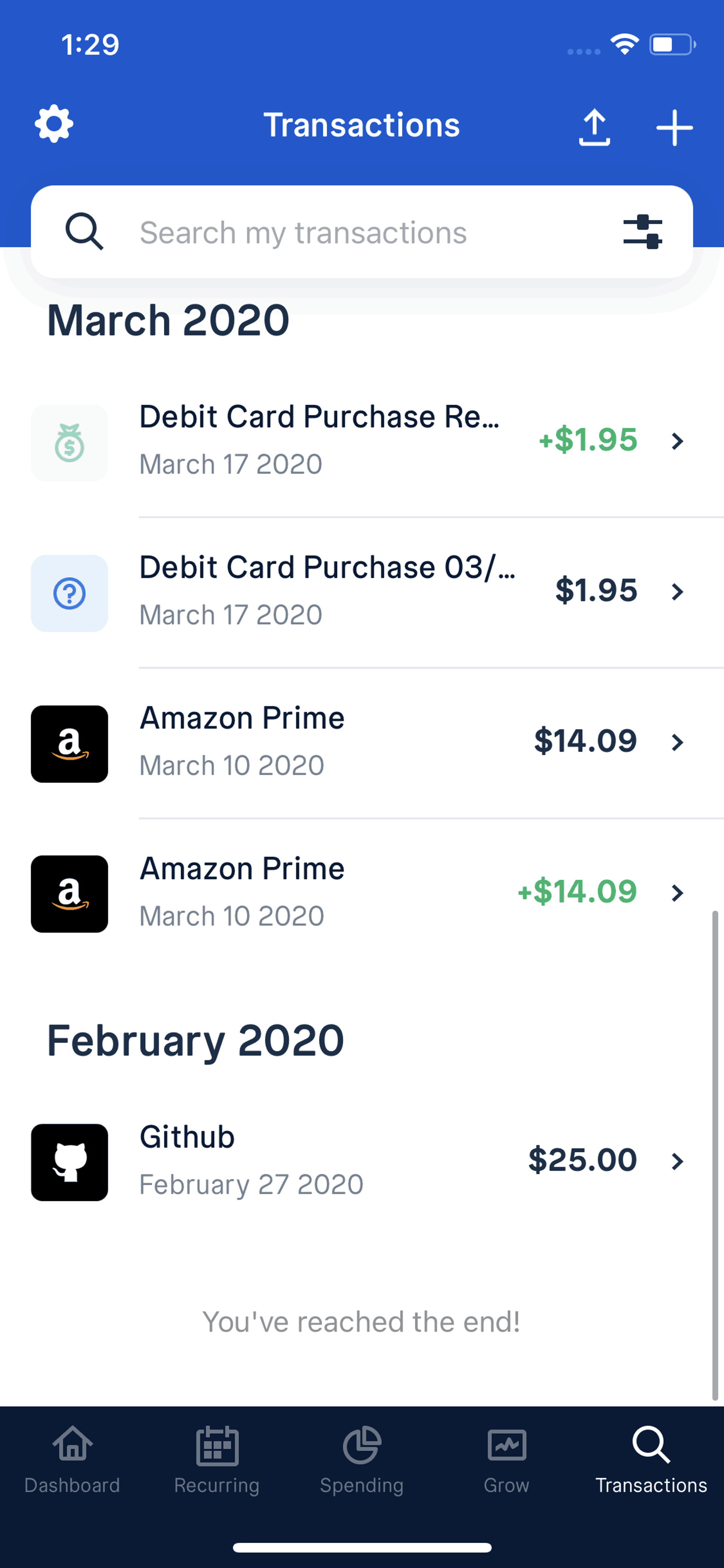 Truebill iOS Finance interface screenshot 24