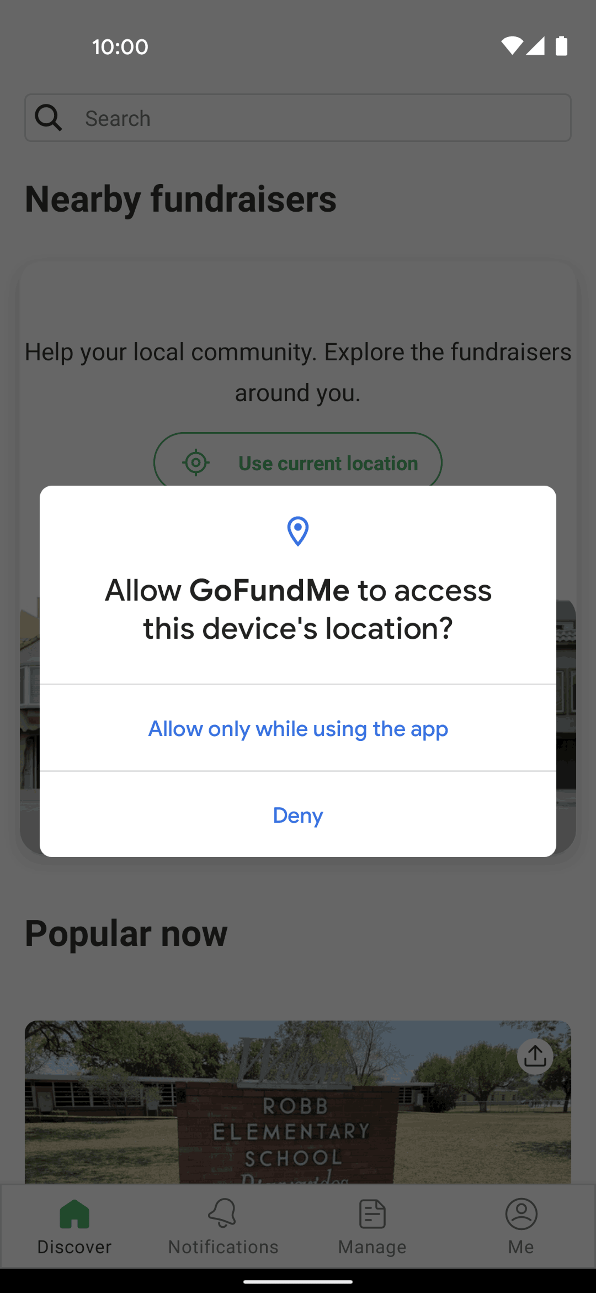 GoFundMe Android Social Networking interface screenshot 15