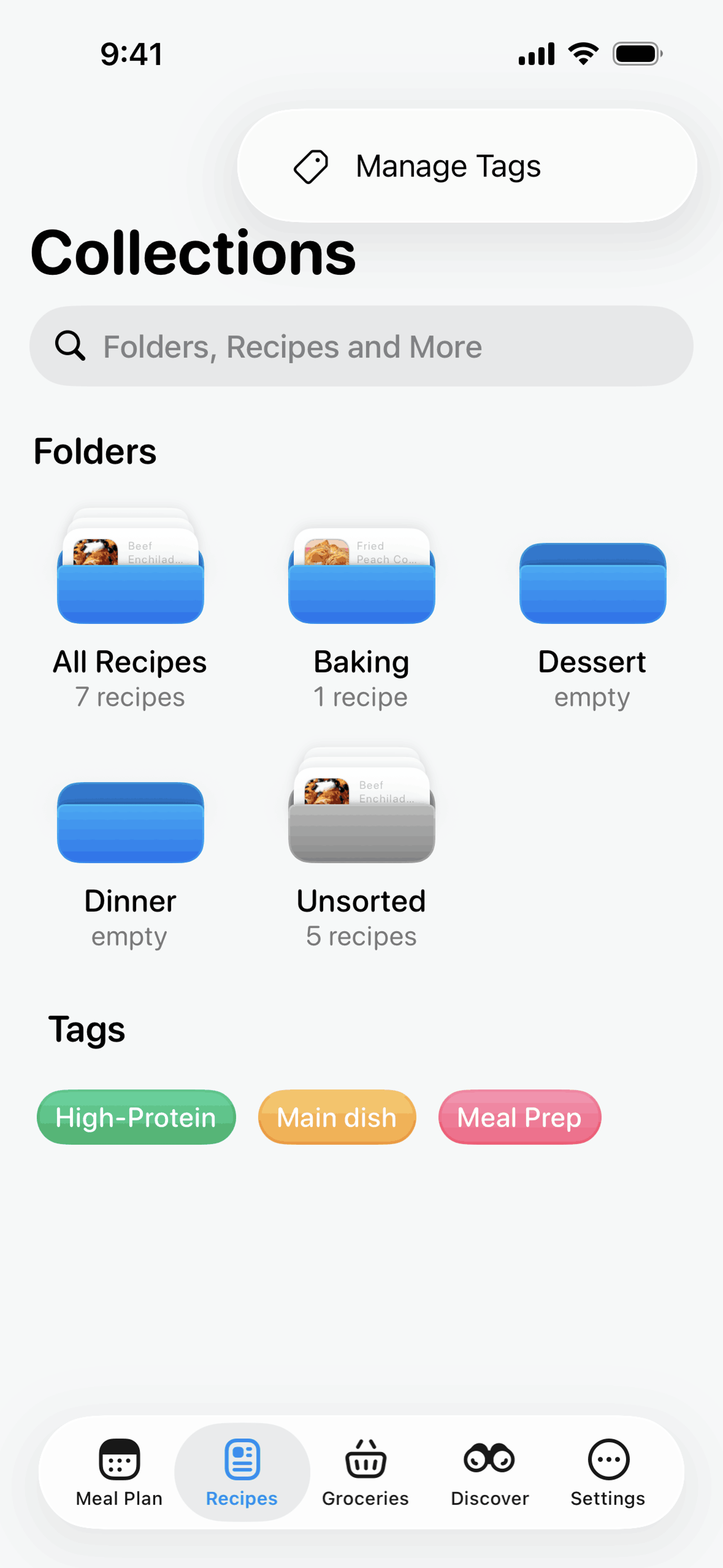 Crouton iOS Food & Drink interface screenshot 24