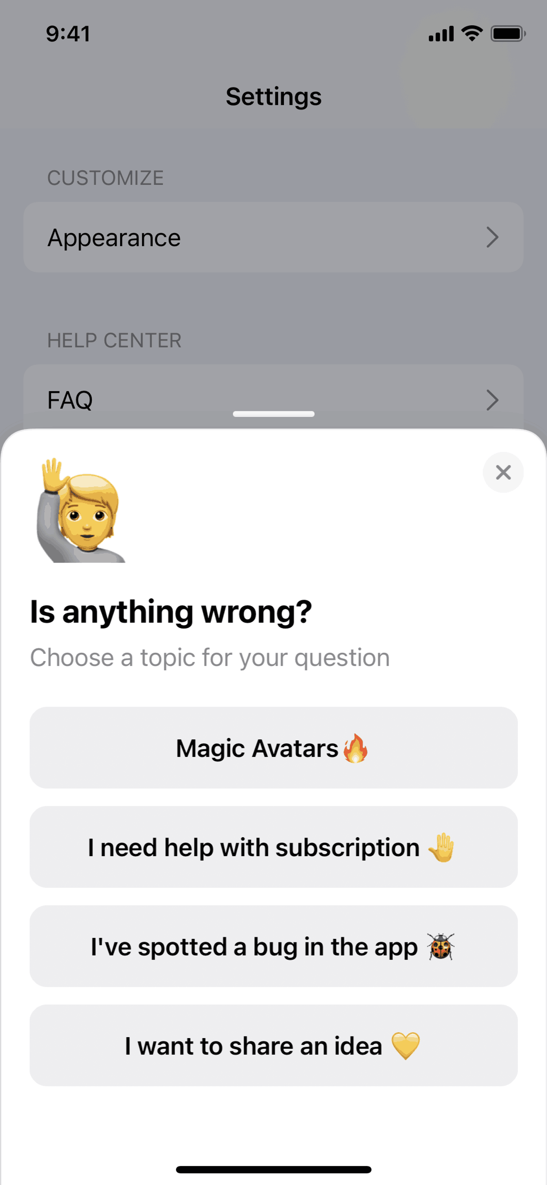 Lensa AI iOS Photo & Video interface screenshot 9