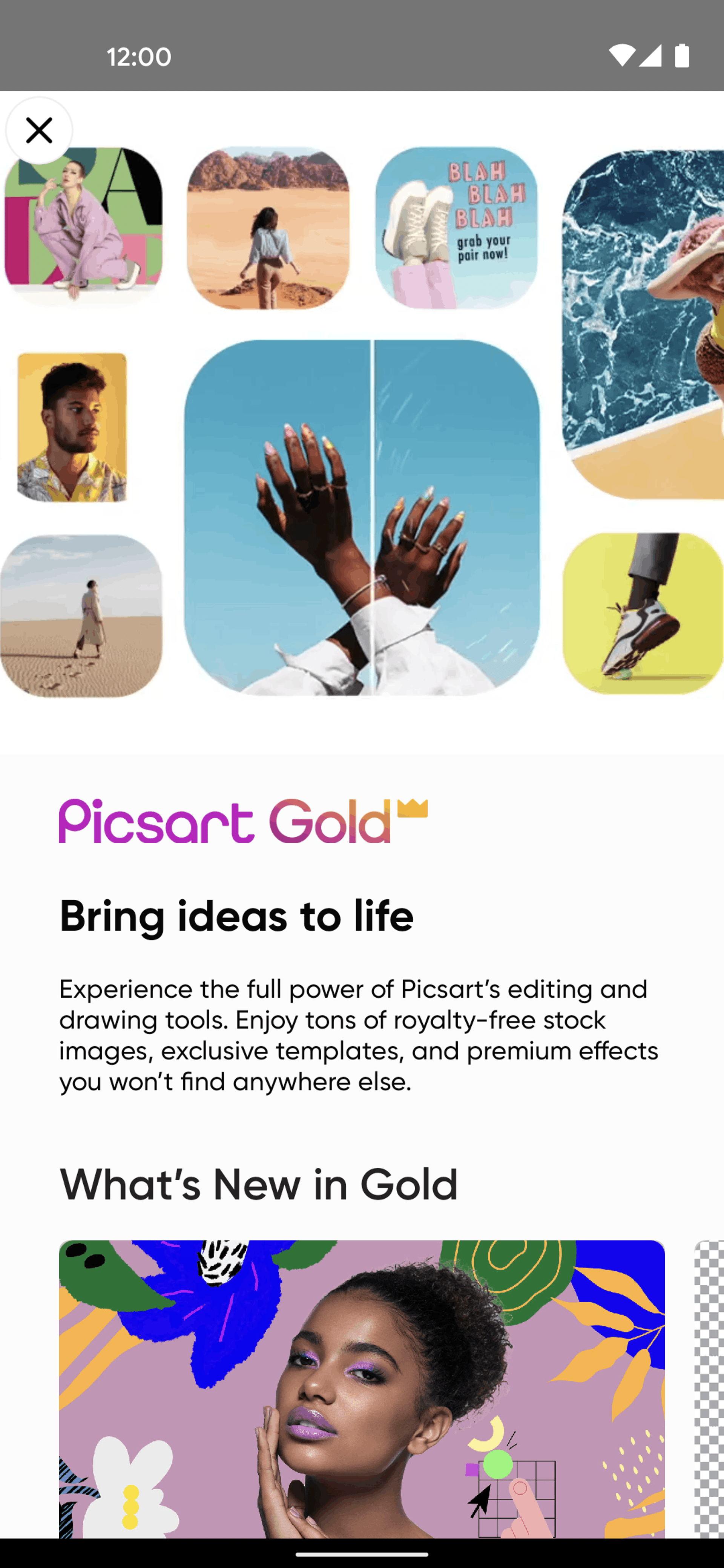 Picsart Android Photo & Video interface screenshot 19