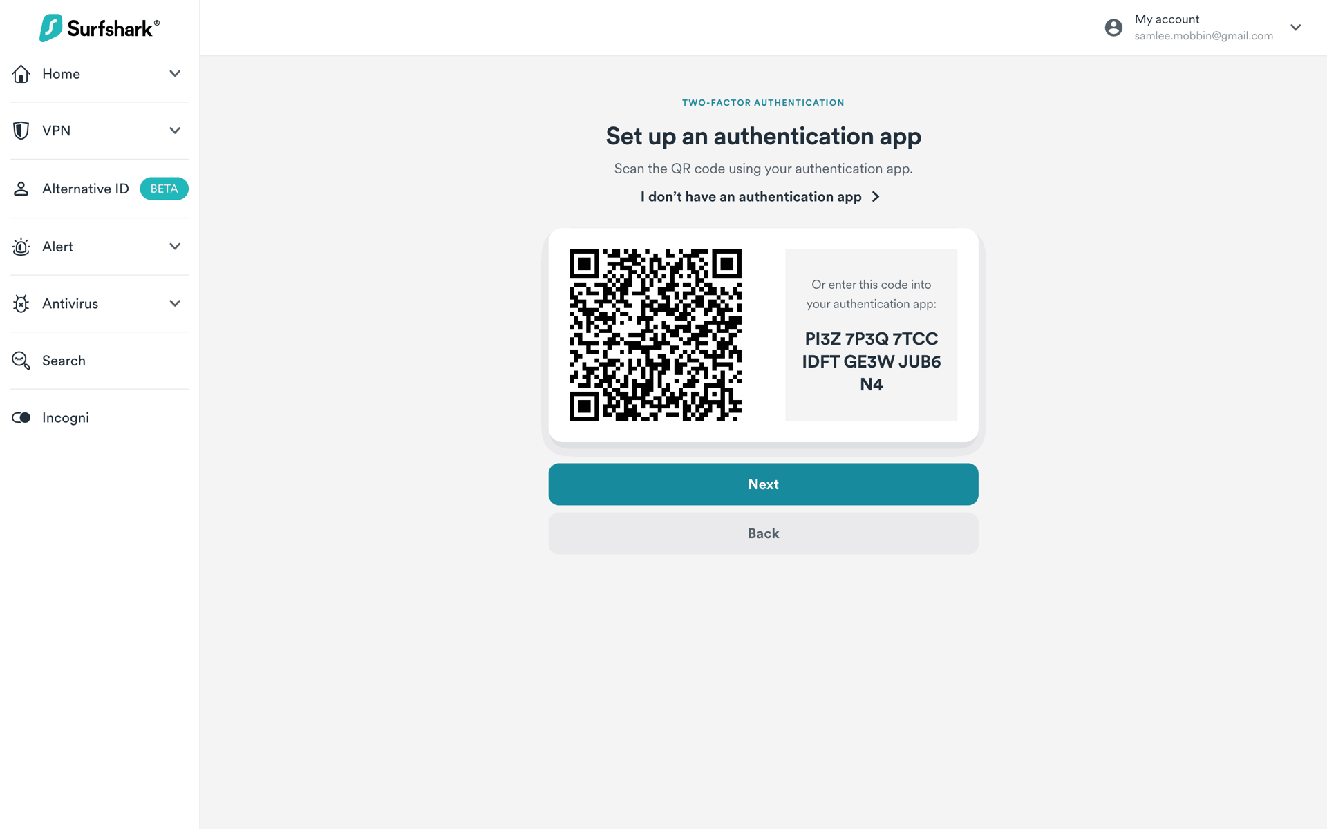 Surfshark Web Utilities interface screenshot 6