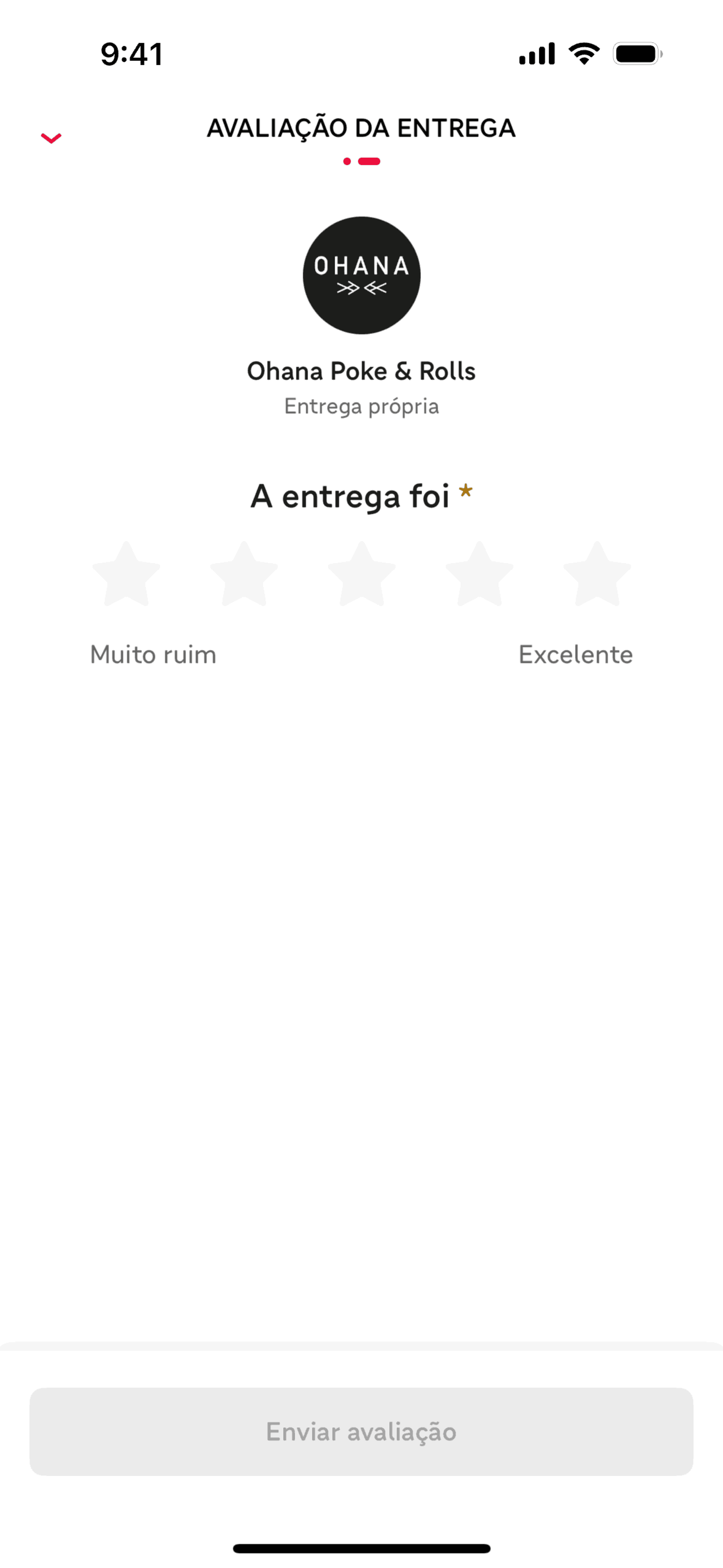 iFood iOS Food & Drink interface screenshot 10