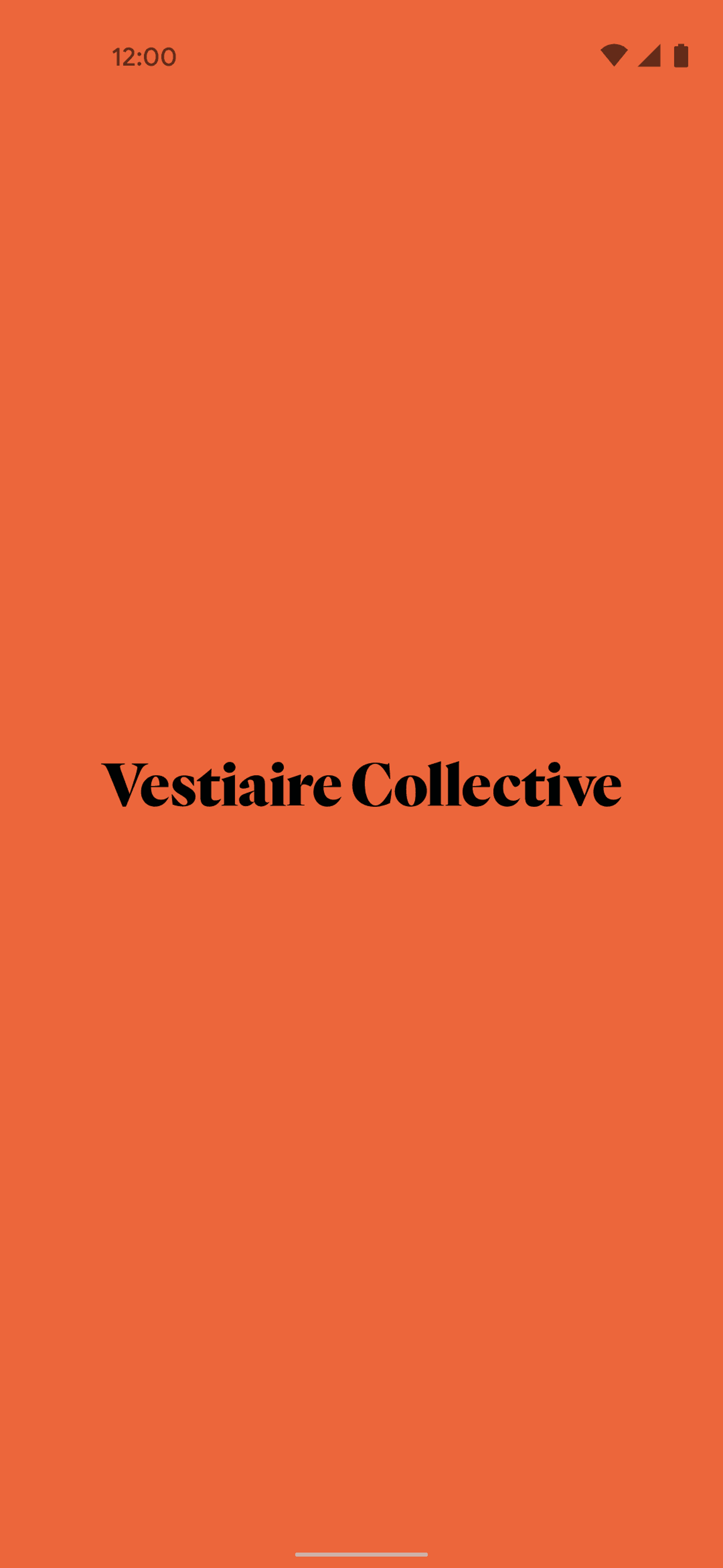 Vestiaire Collective Android Shopping interface screenshot 1