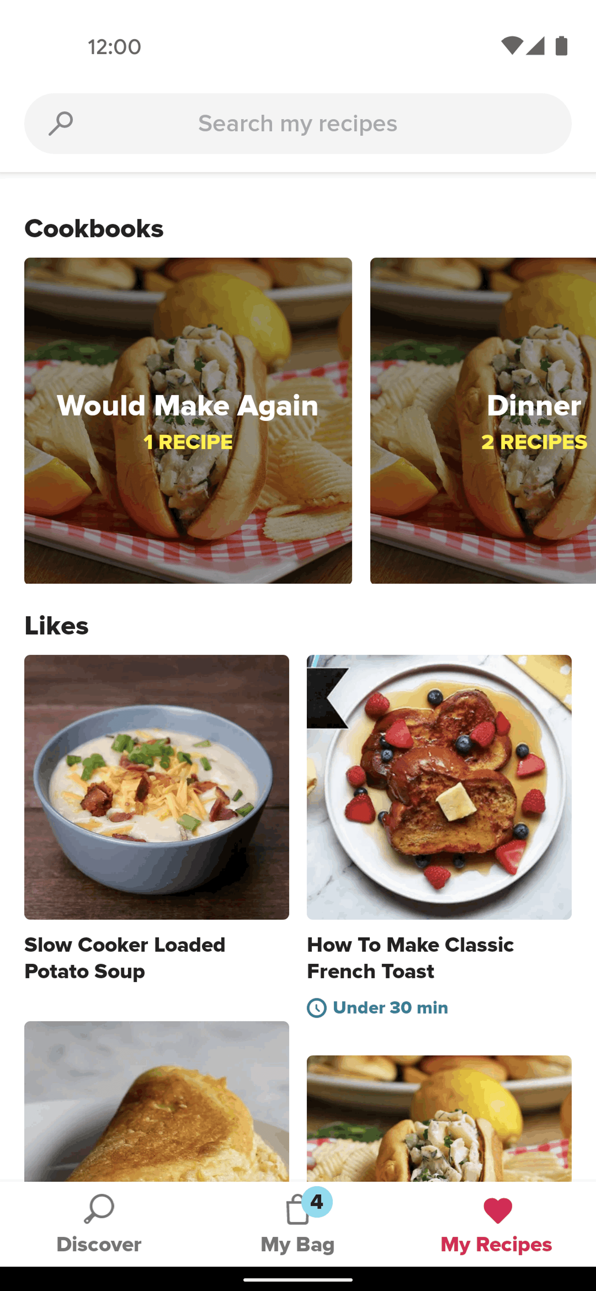 Tasty Android Food & Drink interface screenshot 7
