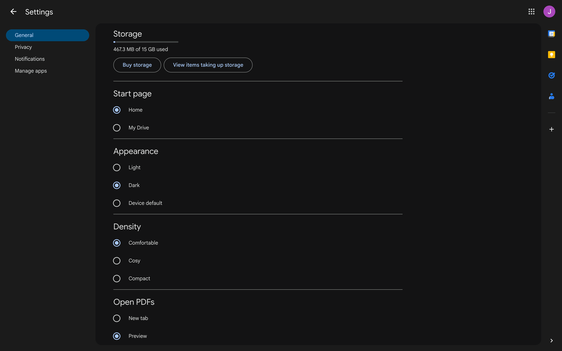 Google Drive Web Productivity interface screenshot 6
