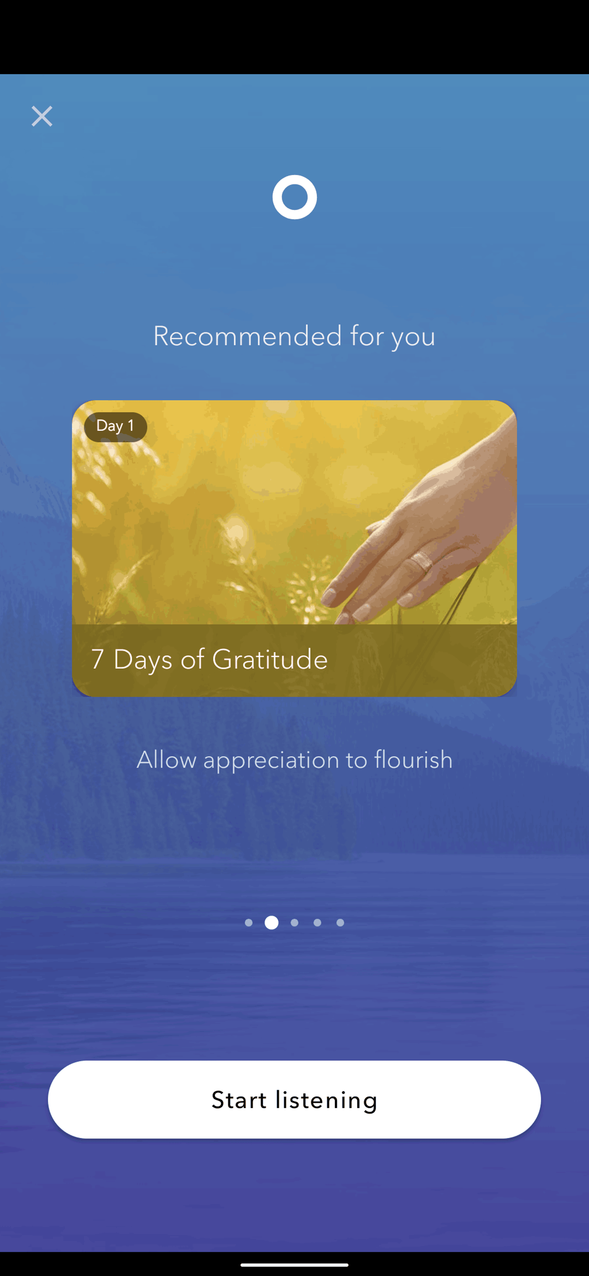 Calm Android Health & Fitness interface screenshot 15