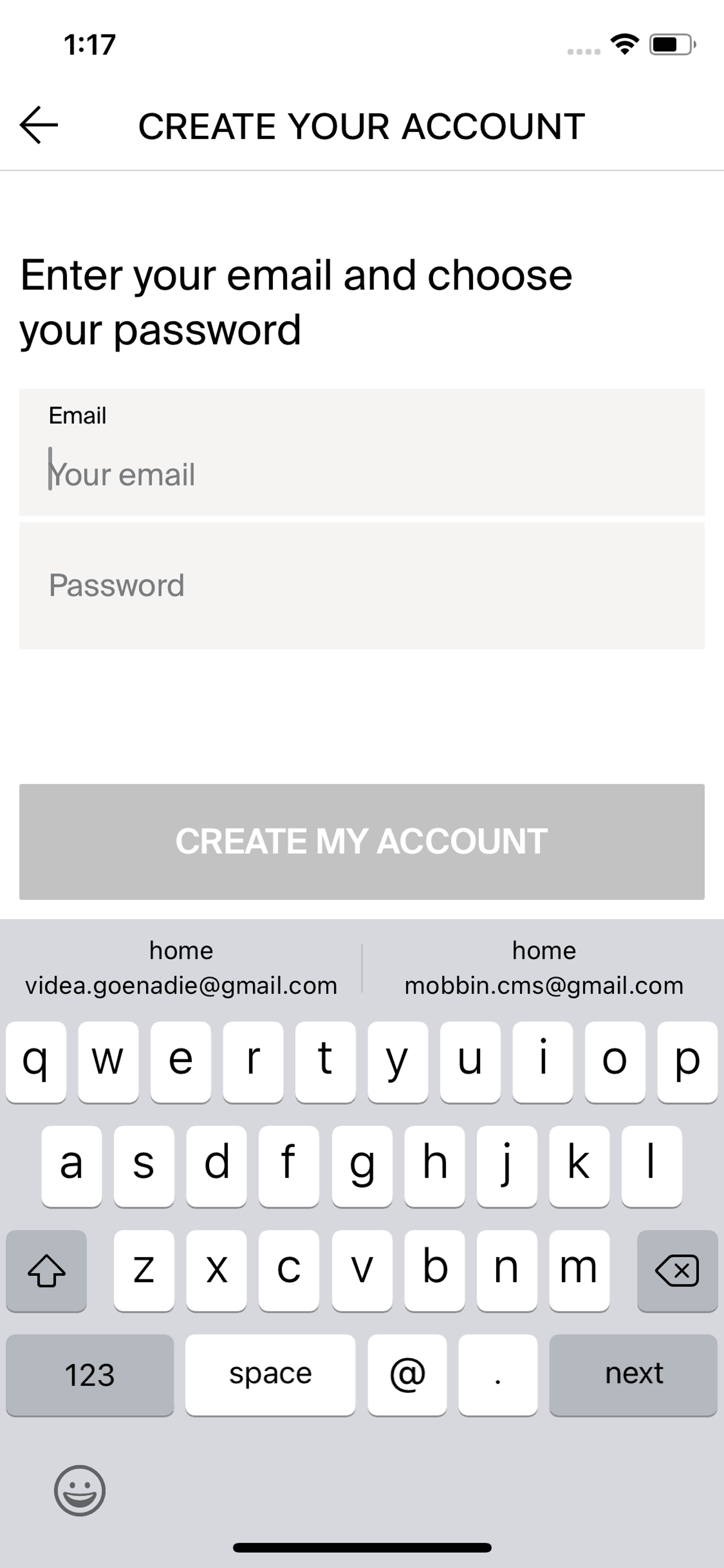 Lyst iOS Shopping interface screenshot 4