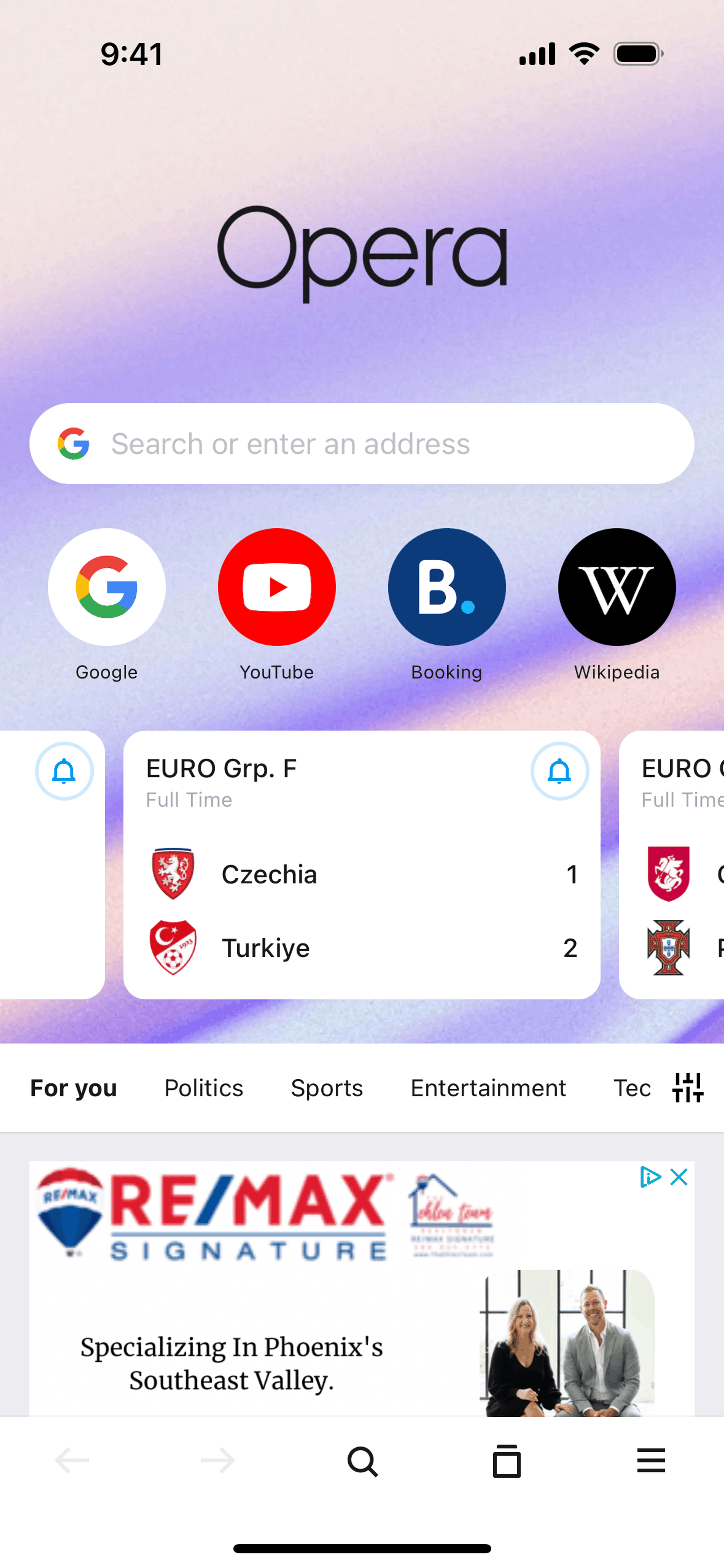 Opera iOS Utilities interface screenshot 12