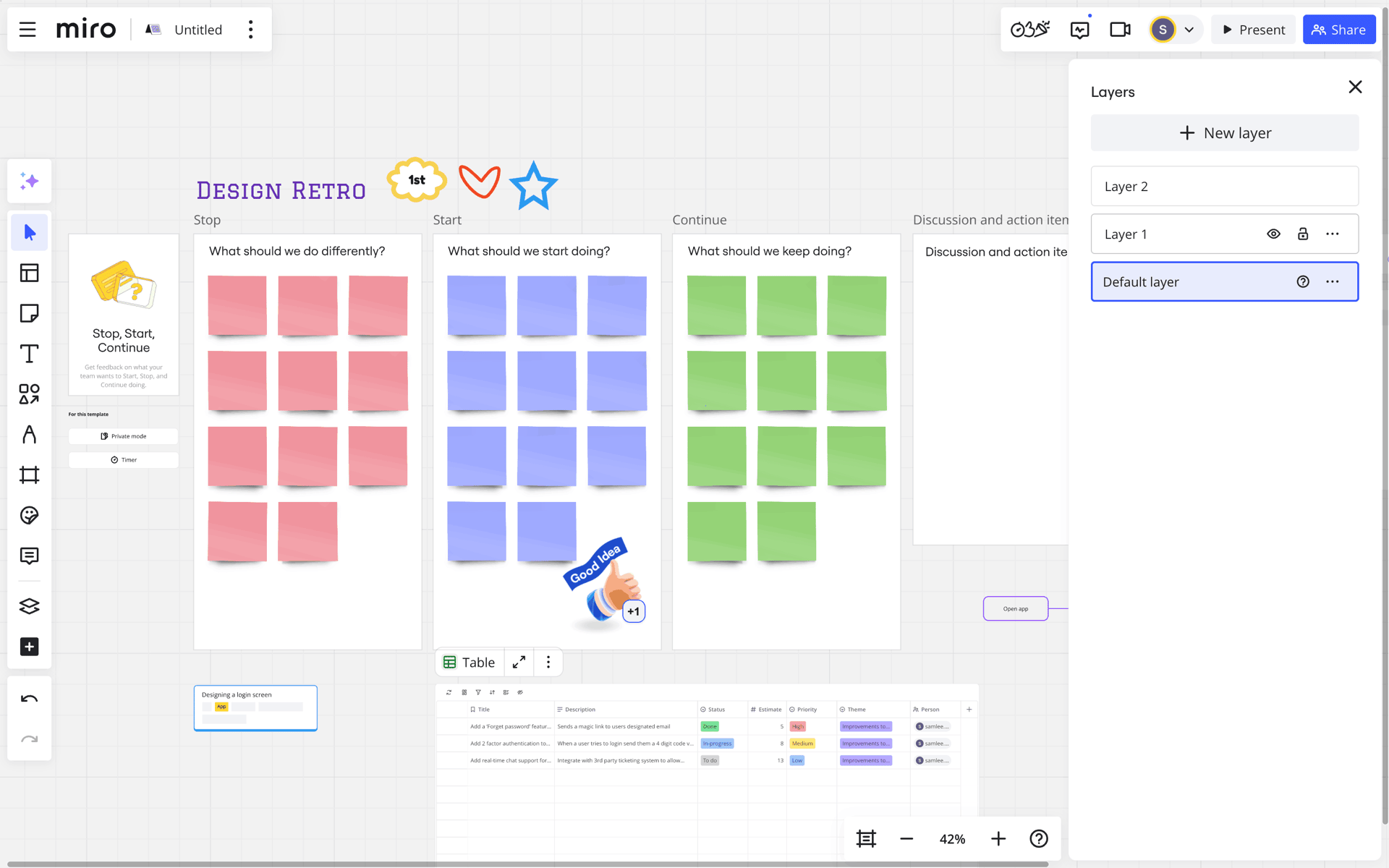 Miro Web Collaboration interface screenshot 19