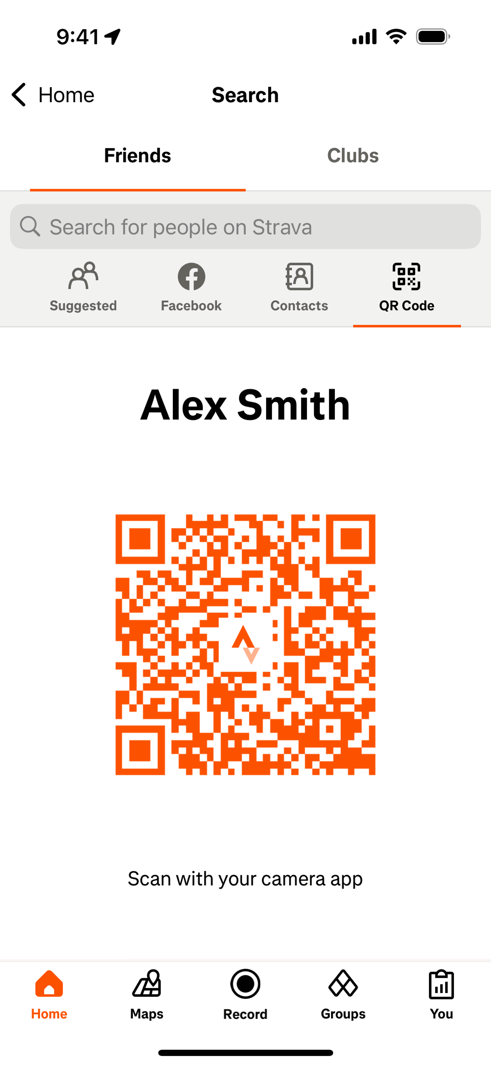 Strava iOS Health & Fitness interface screenshot 5