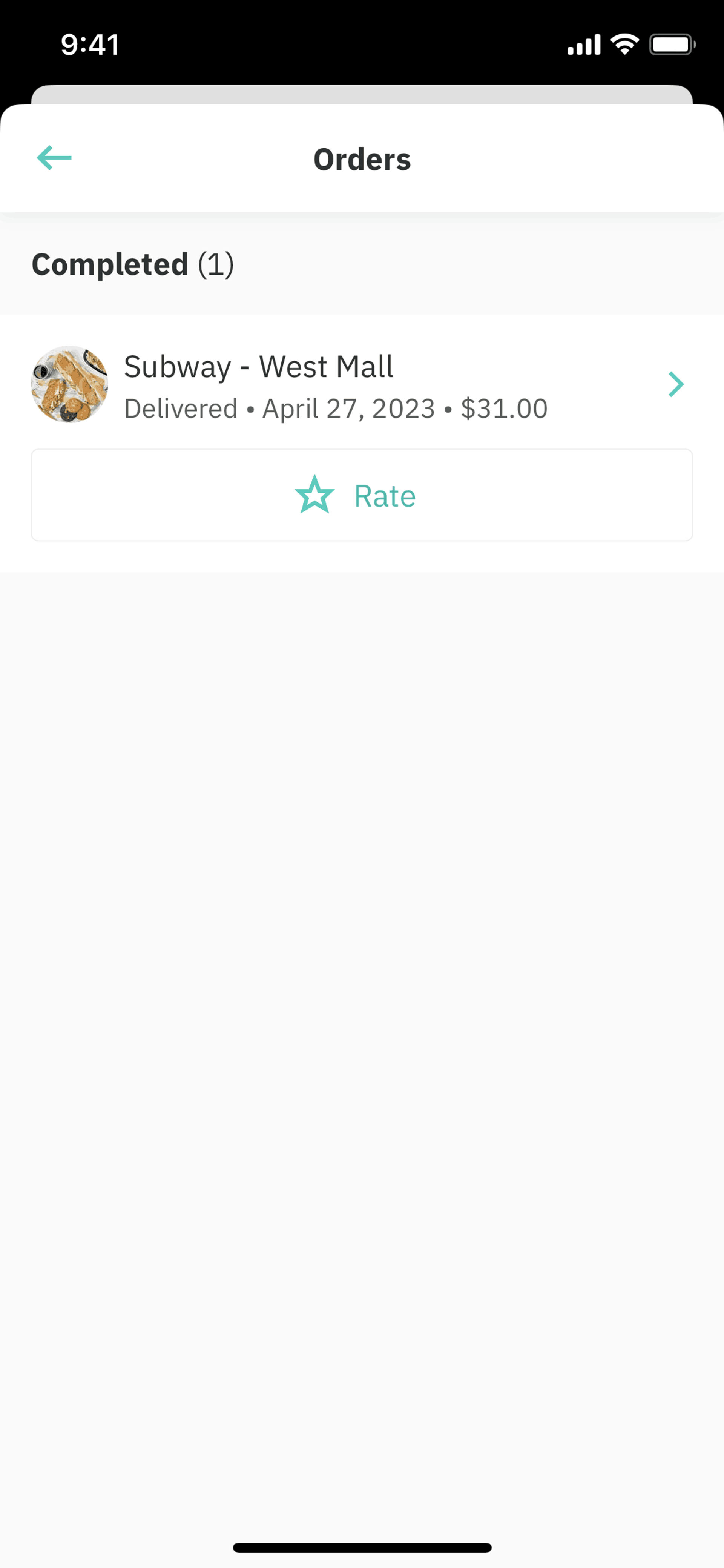 Deliveroo iOS Food & Drink interface screenshot 21