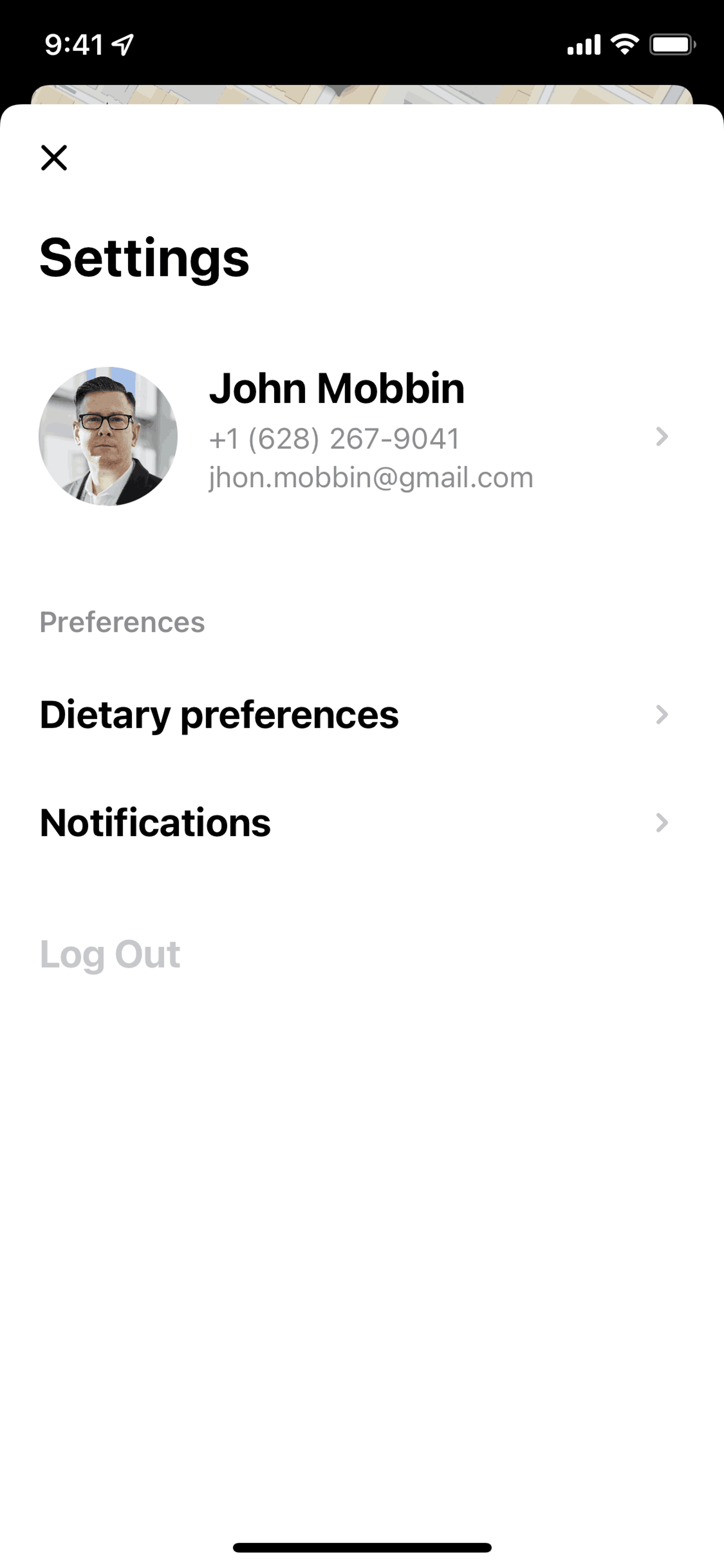 Allset iOS Food & Drink interface screenshot 12