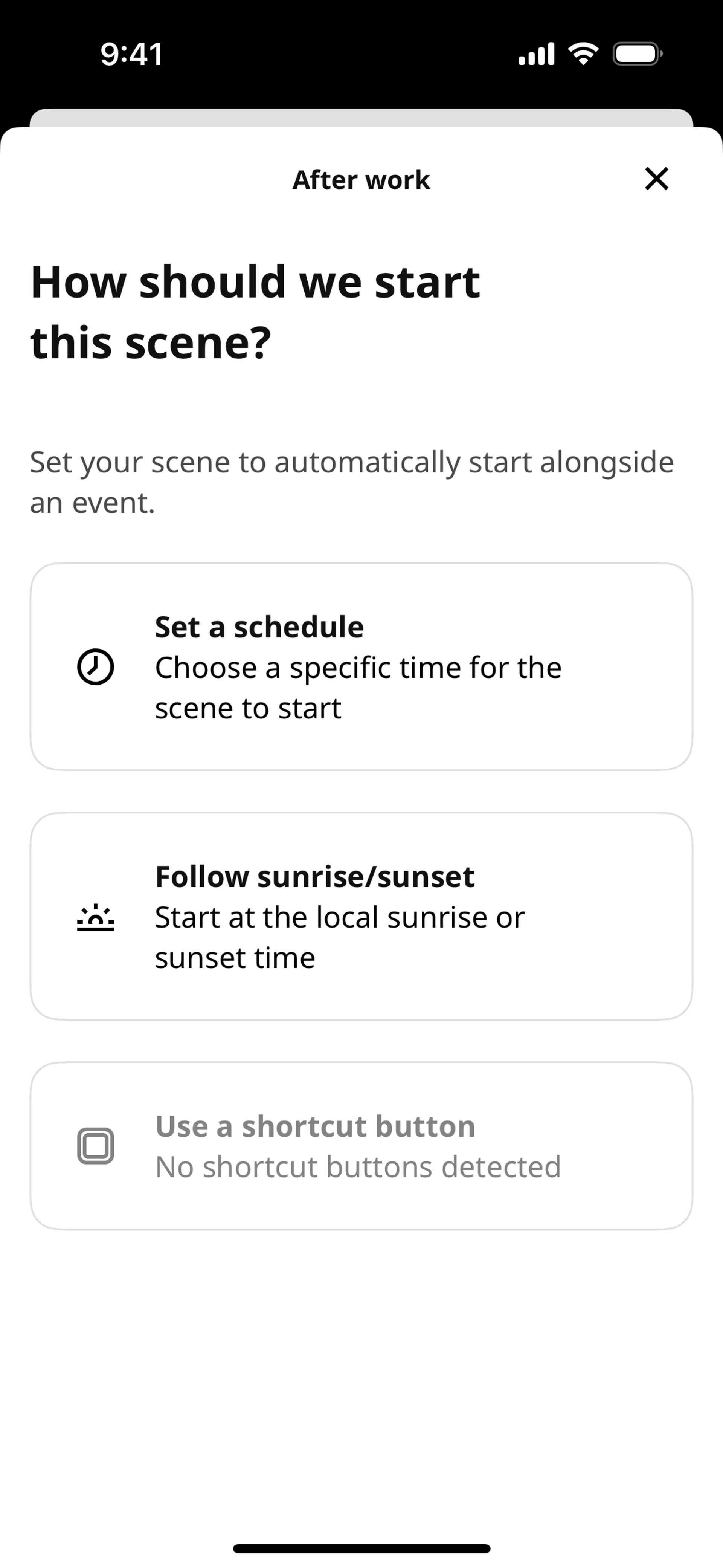IKEA Home smart iOS Utilities interface screenshot 20