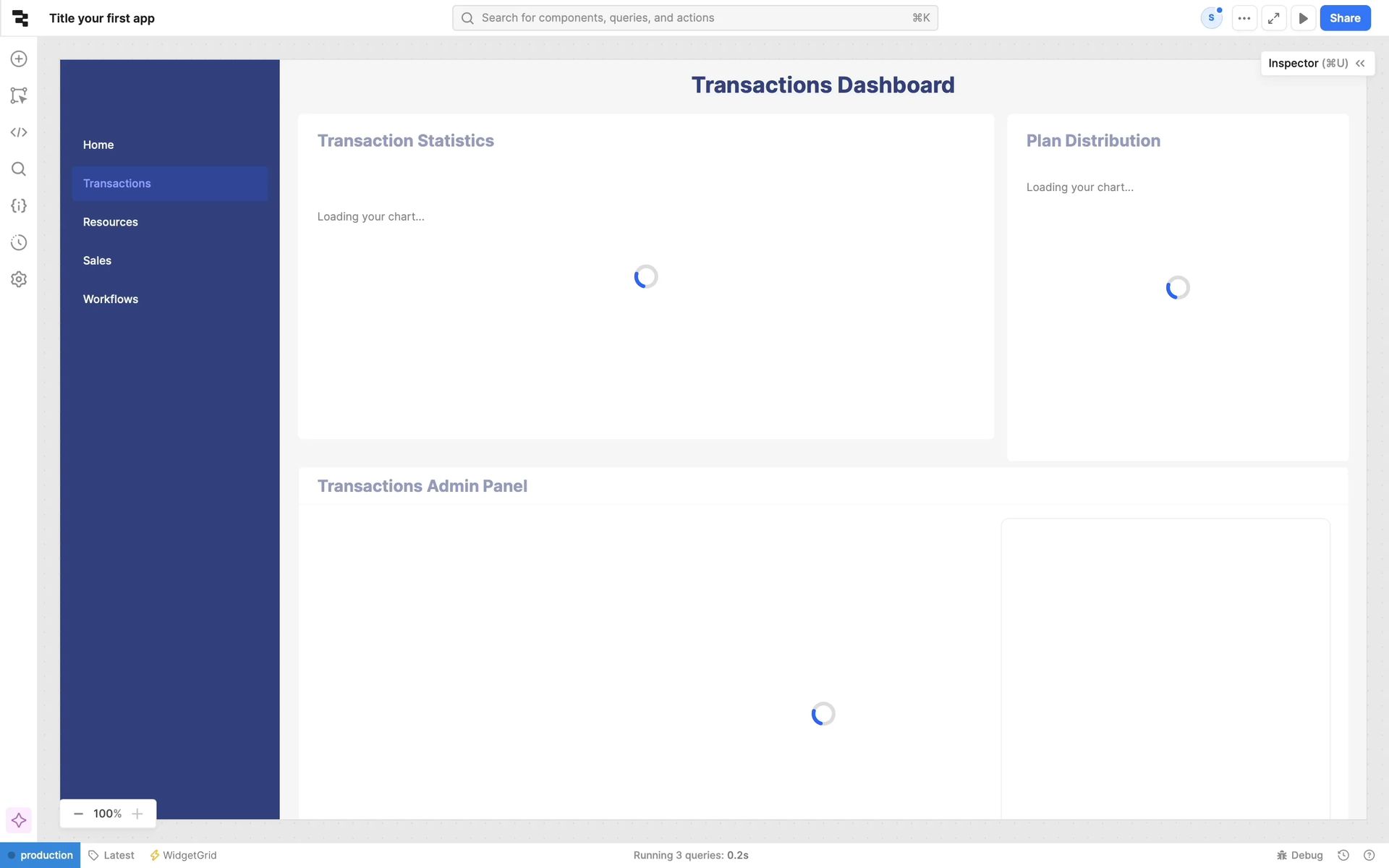 Retool Web Developer Tools interface screenshot 14